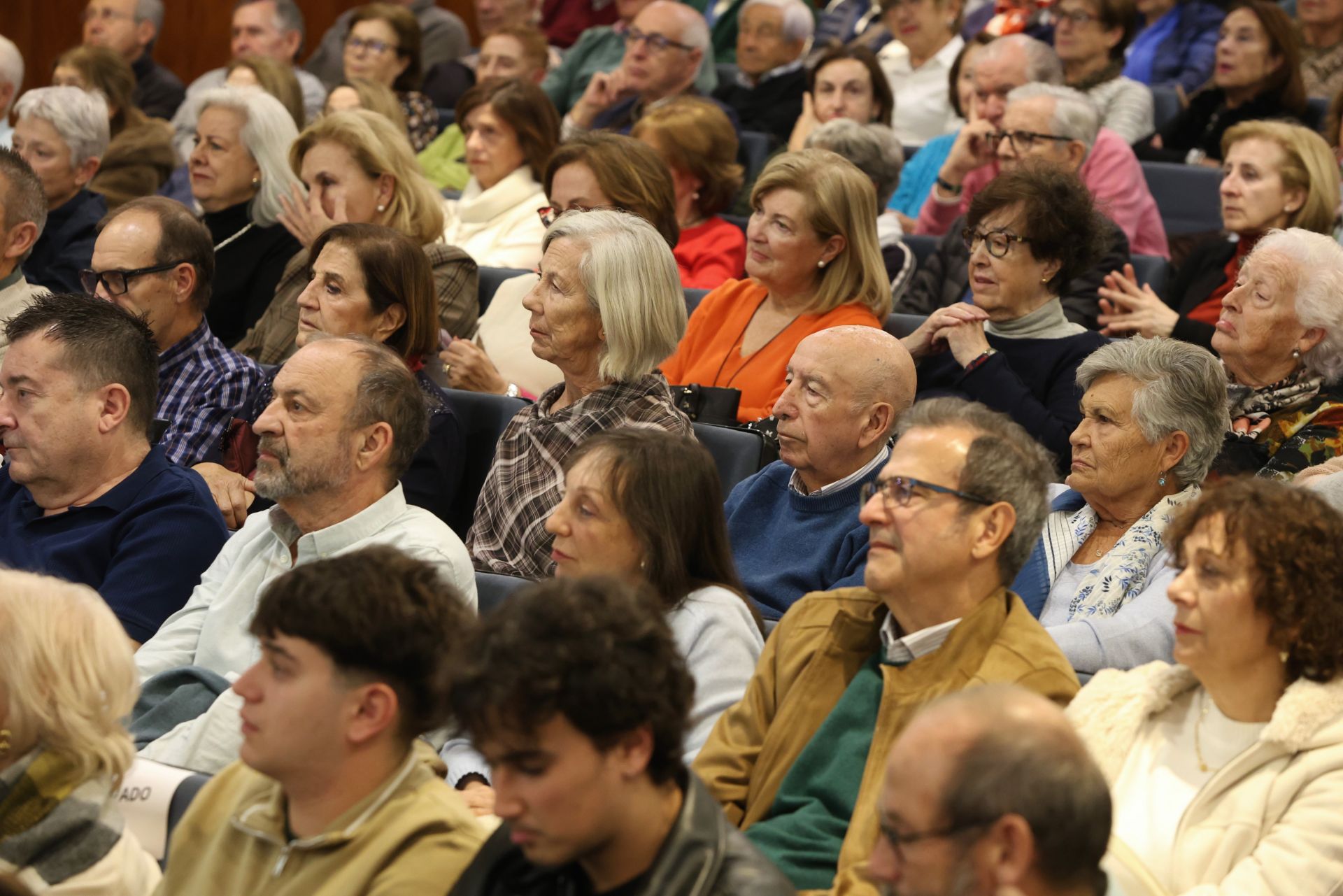 Las imágenes de Alfonso Guerra en Murcia en la conferencia &#039;Pensar la democracia&#039;