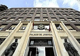 Fachada de la Audiencia Provincial.