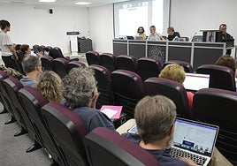 Claustro de la UMU, en una imagen de archivo.
