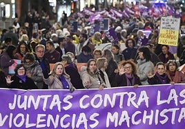 Manifestación en Murcia de este martes.
