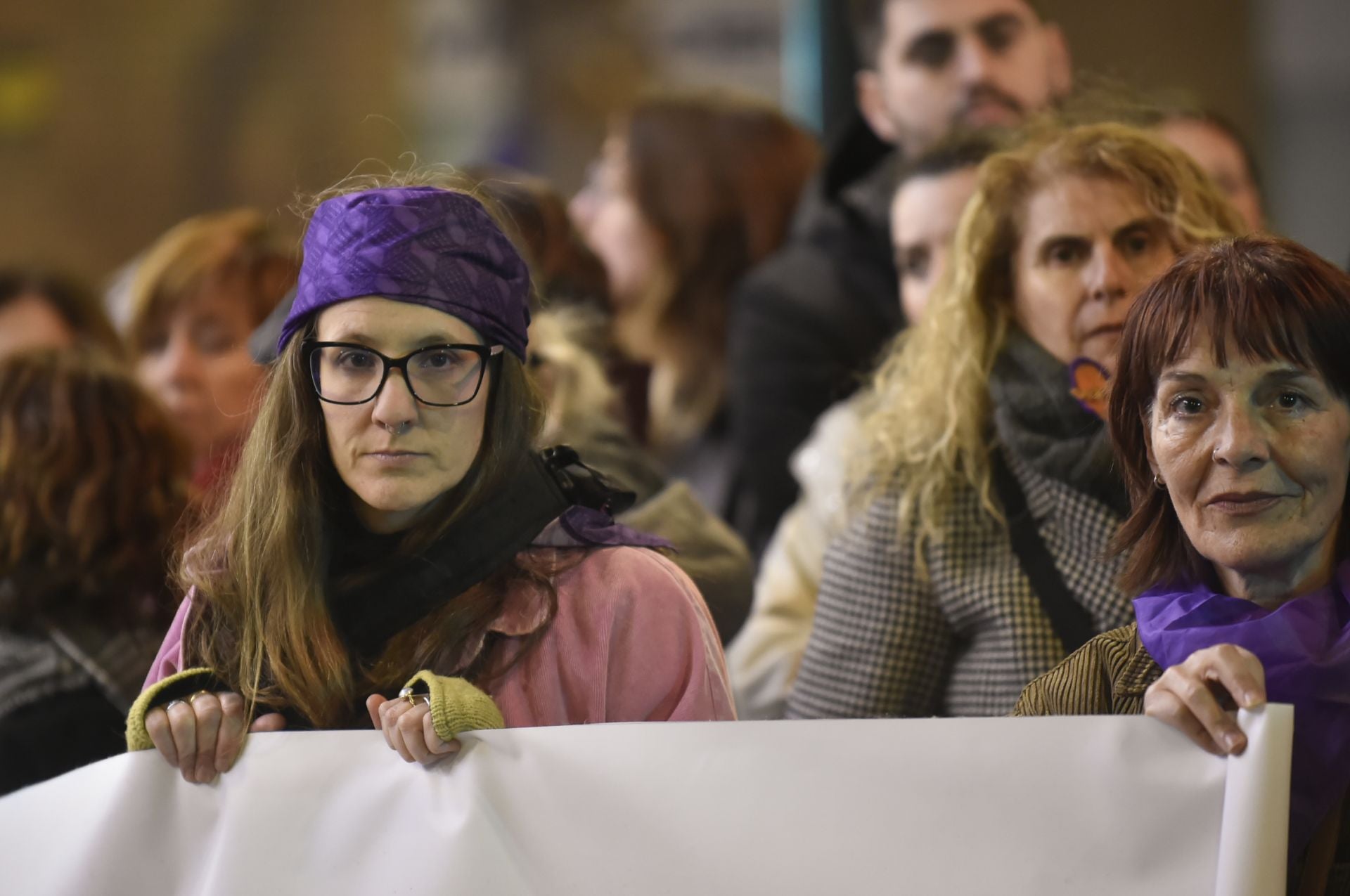 Manifestación por el 25N en Murcia, en imágenes