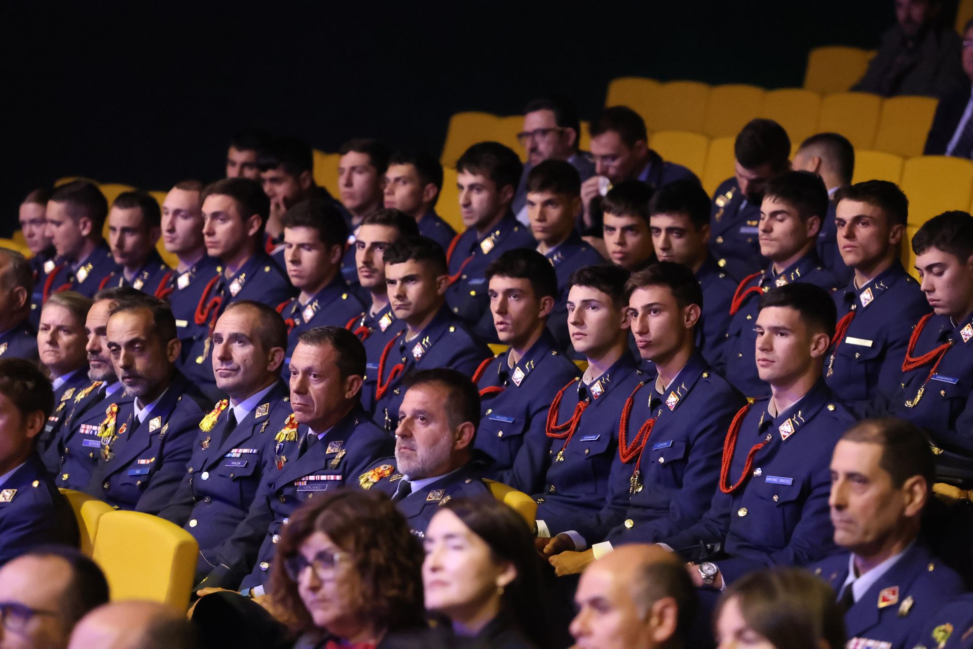 Las imágenes del Aula de Seguridad y Fuerzas Armadas de LA VERDAD celebrada en San Javier