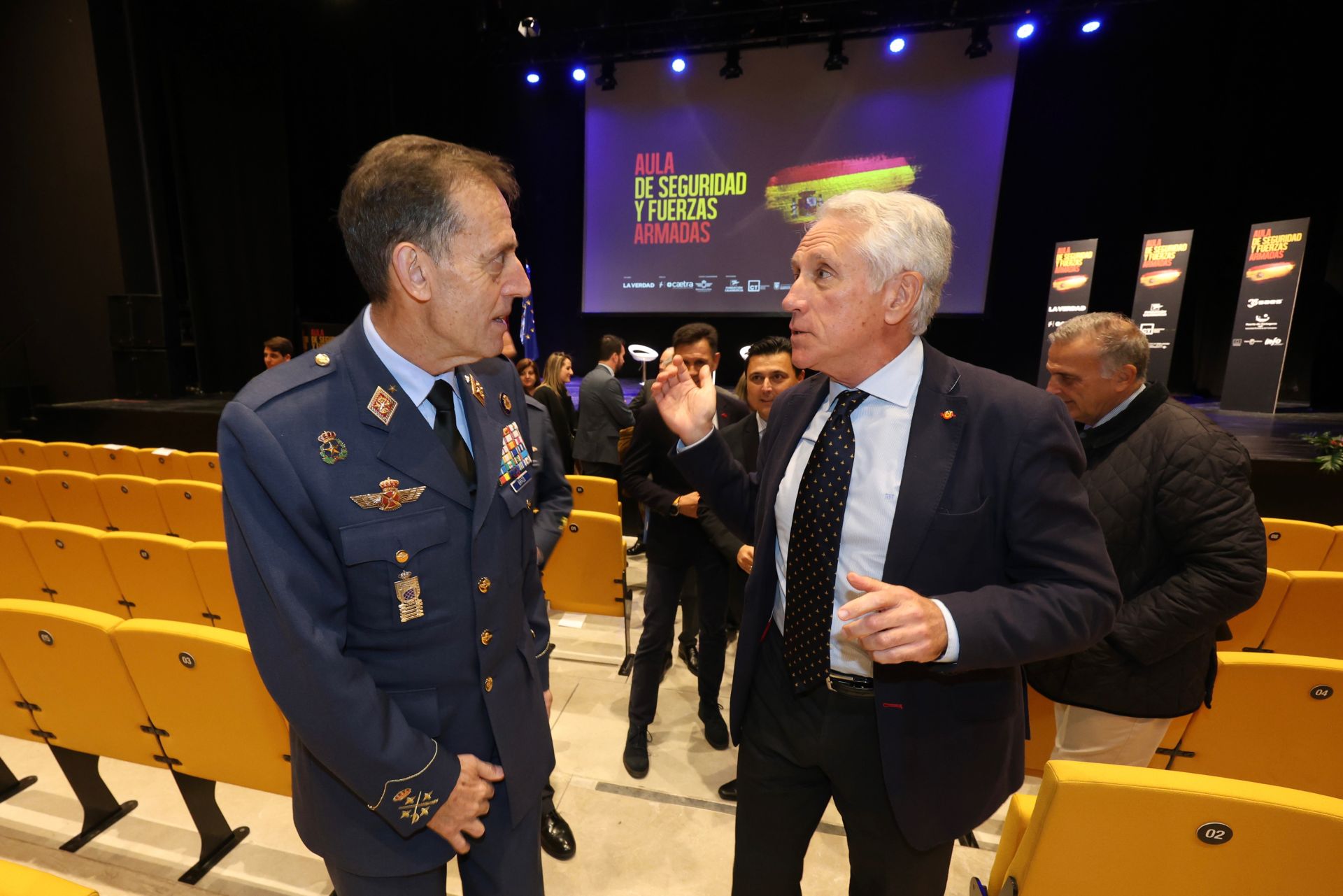 Las imágenes del Aula de Seguridad y Fuerzas Armadas de LA VERDAD celebrada en San Javier