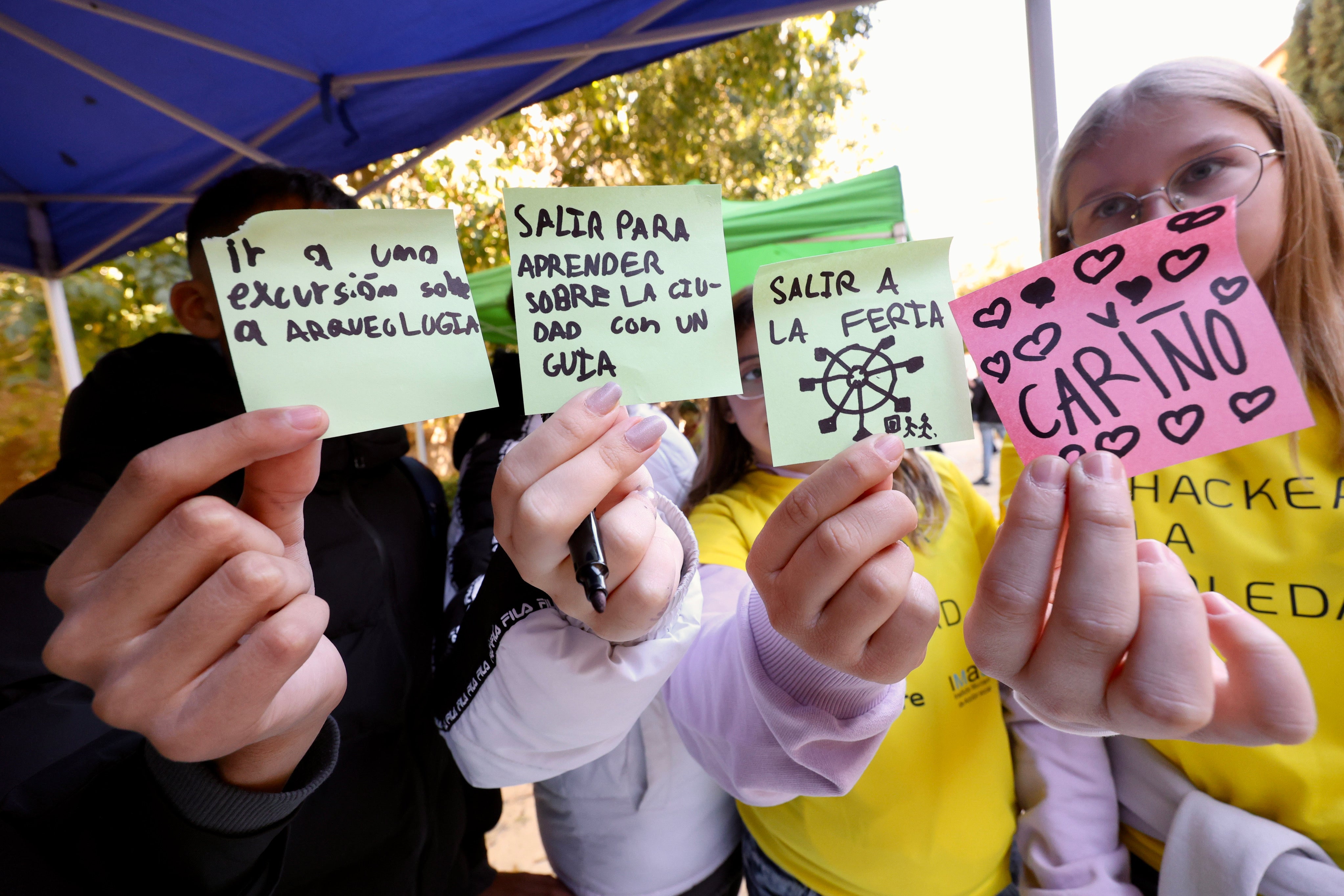 Jornada escolar &#039;Hackear la soledad&#039; celebrada en Murcia, en imágenes