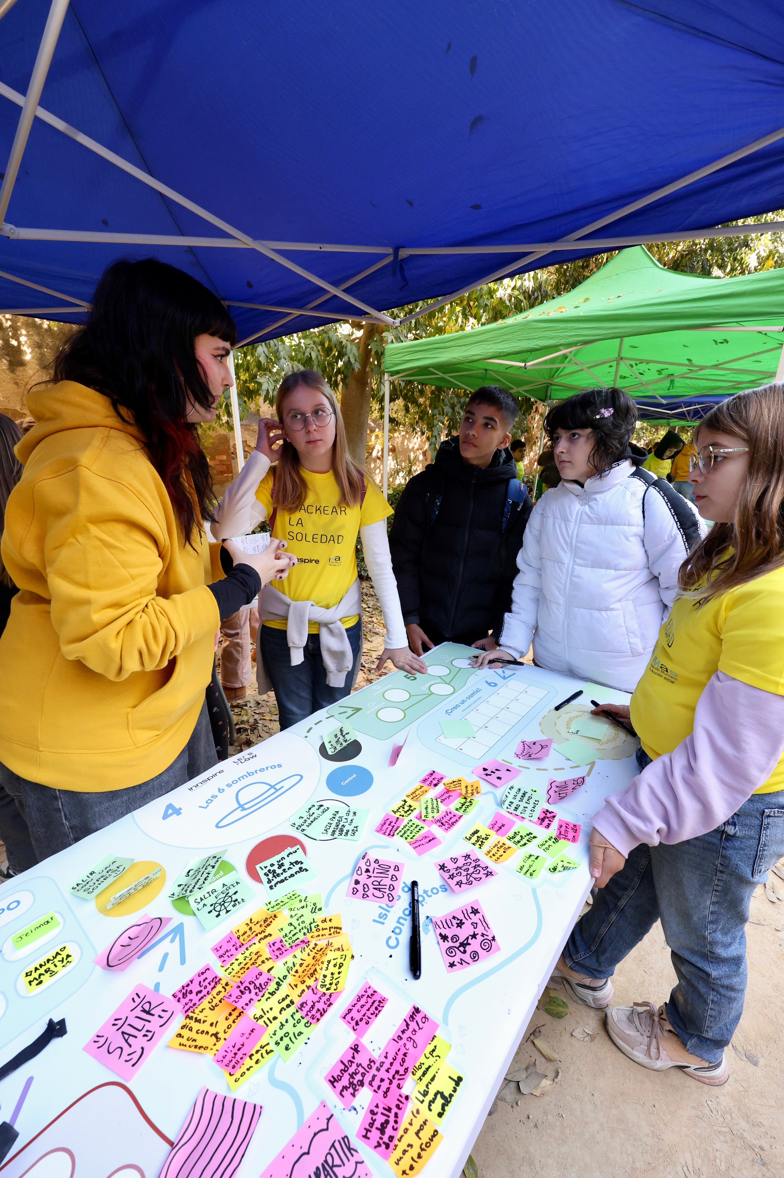 Jornada escolar &#039;Hackear la soledad&#039; celebrada en Murcia, en imágenes