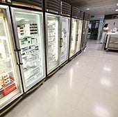 Servicio de Farmacia Hospitalaria del hospital Reina Sofia en una imagen de archivo.