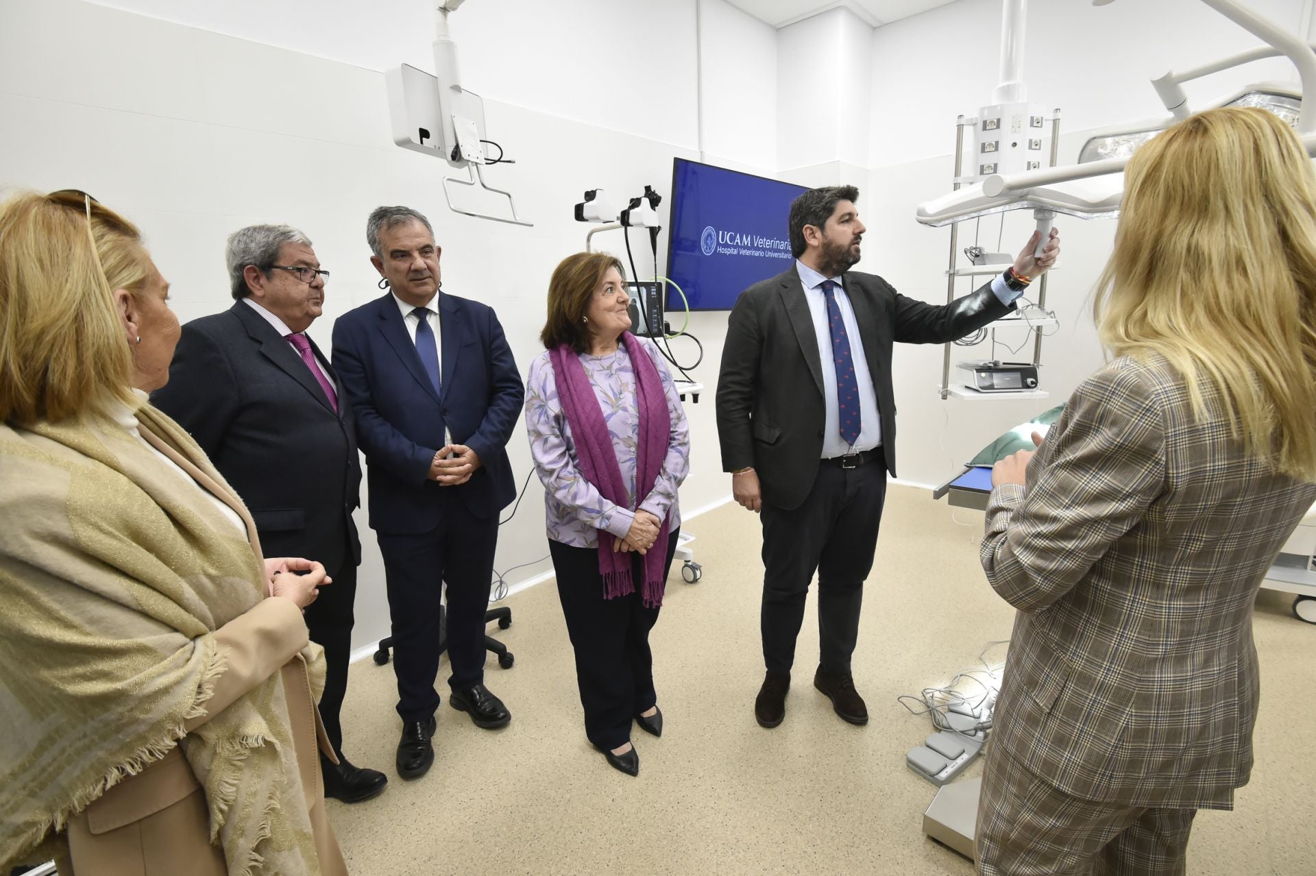 La inauguración del Hospital Veterinario de la UCAM, en imágenes