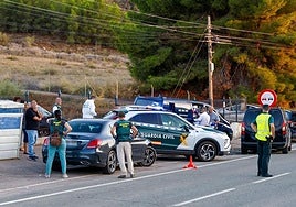 La Policía Científica, durante la investigación del crimen de Lorca que sacudió el municipio a principios de octubre.
