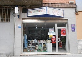 Administración de Cehegín donde se vendió el boleto premiado.