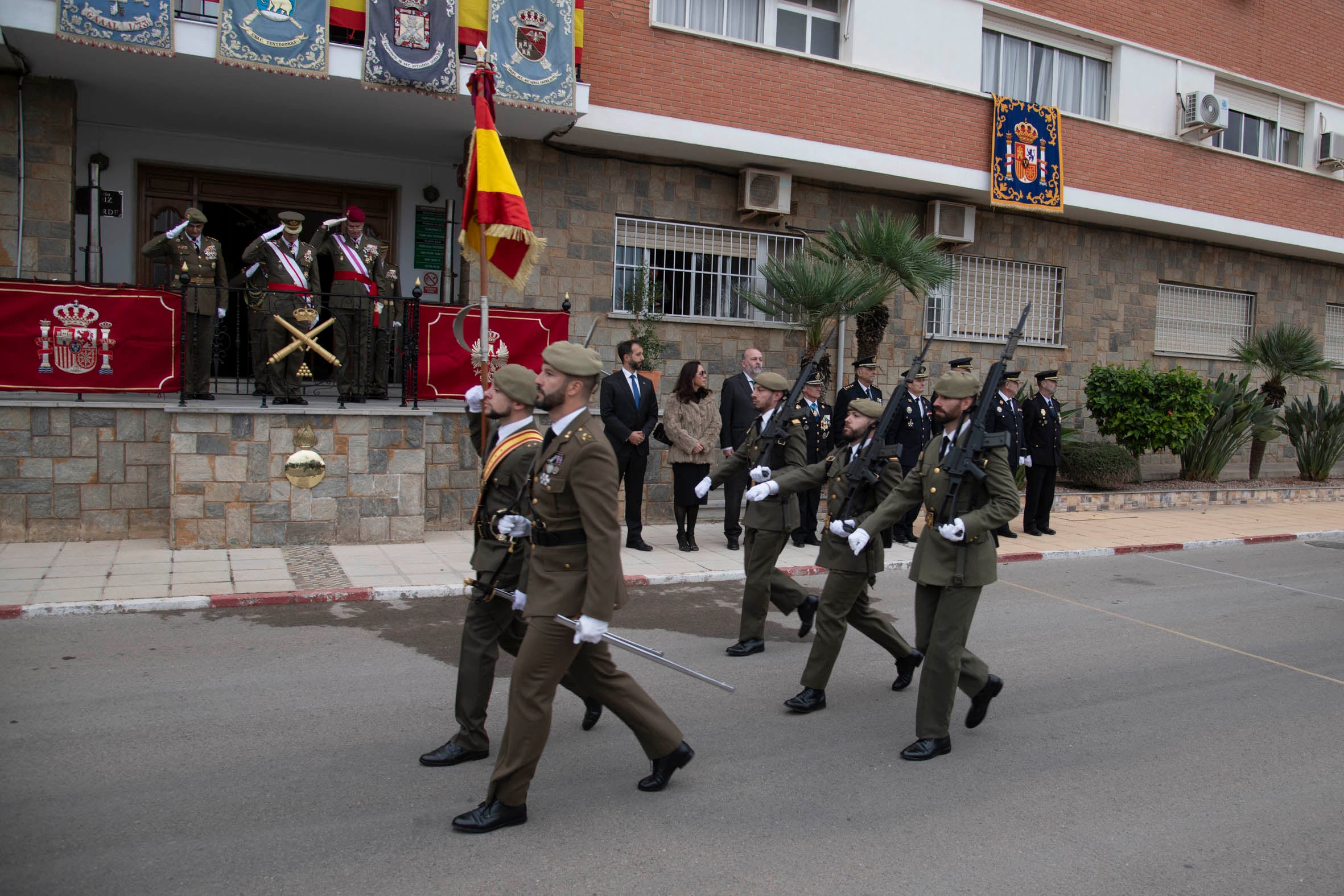 Salvas en honor a Santa Bárbara