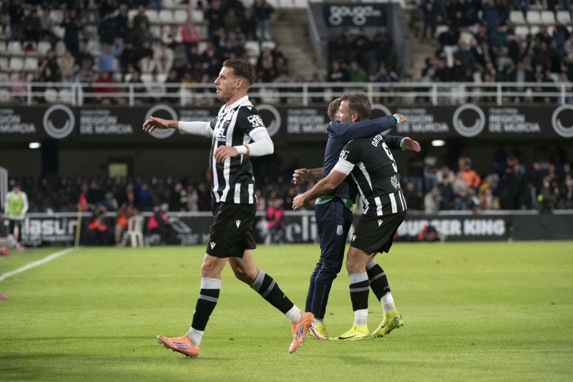 El FC Cartagena, eliminado de la Copa del Rey, en imágenes