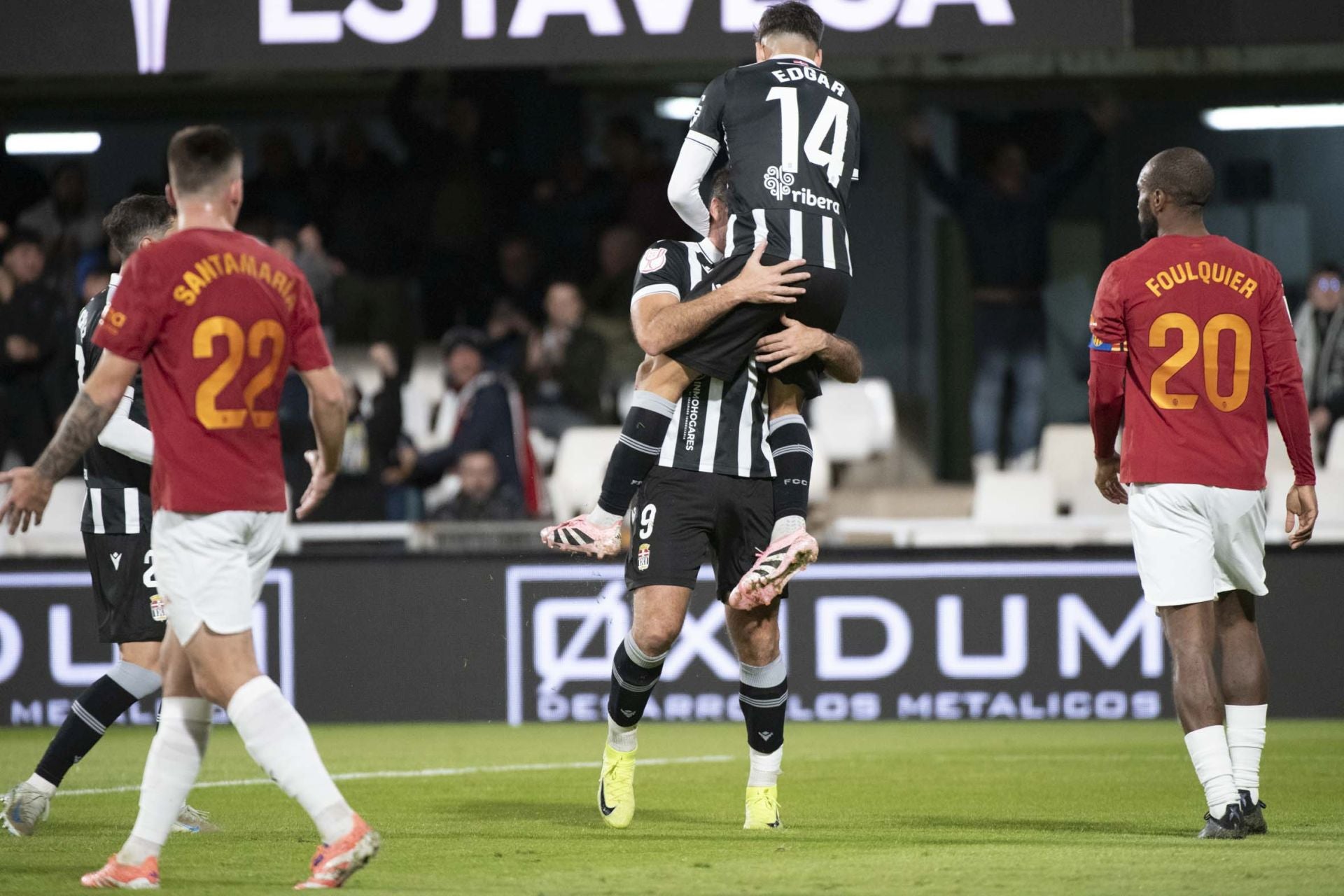 El FC Cartagena, eliminado de la Copa del Rey, en imágenes