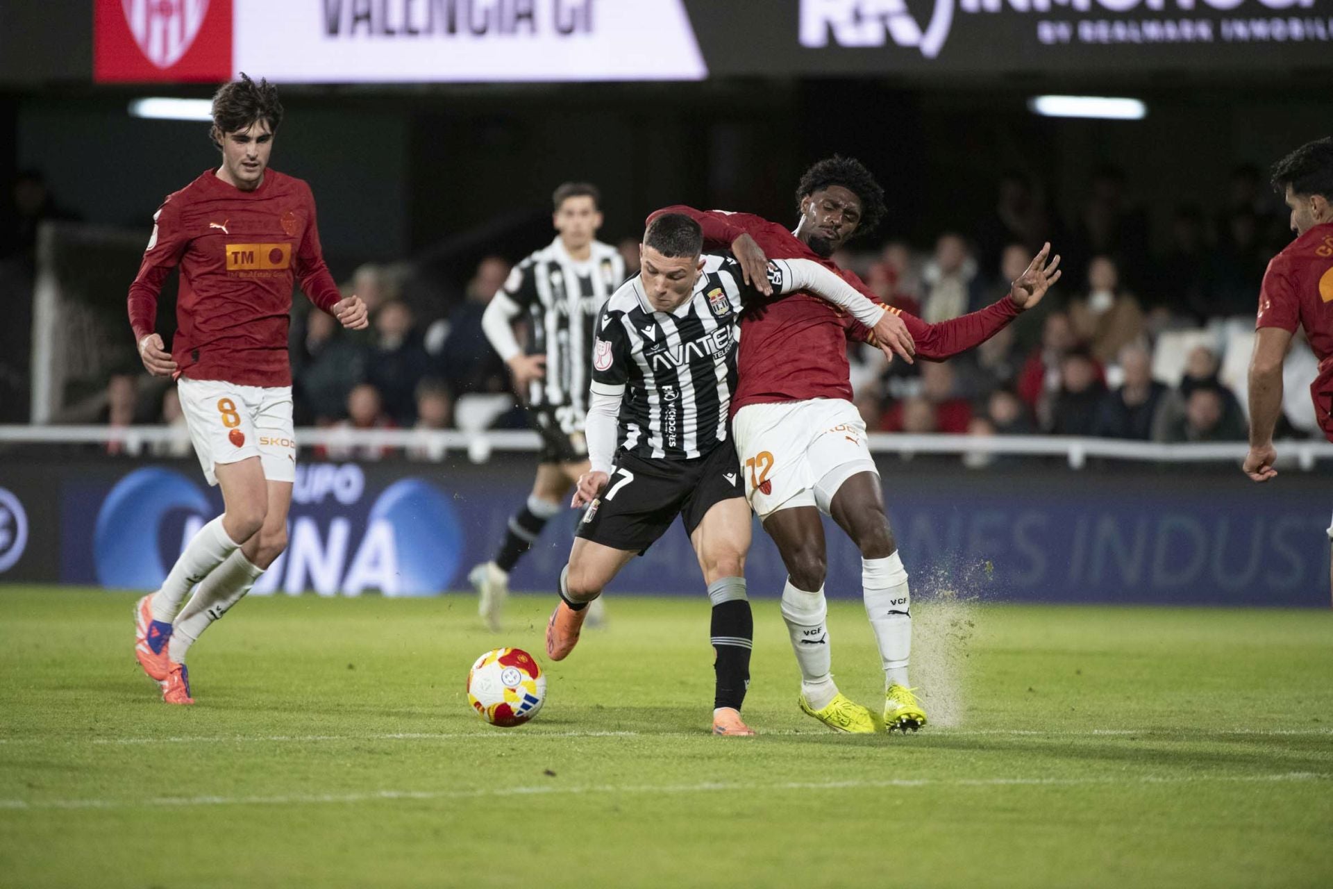 El FC Cartagena, eliminado de la Copa del Rey, en imágenes