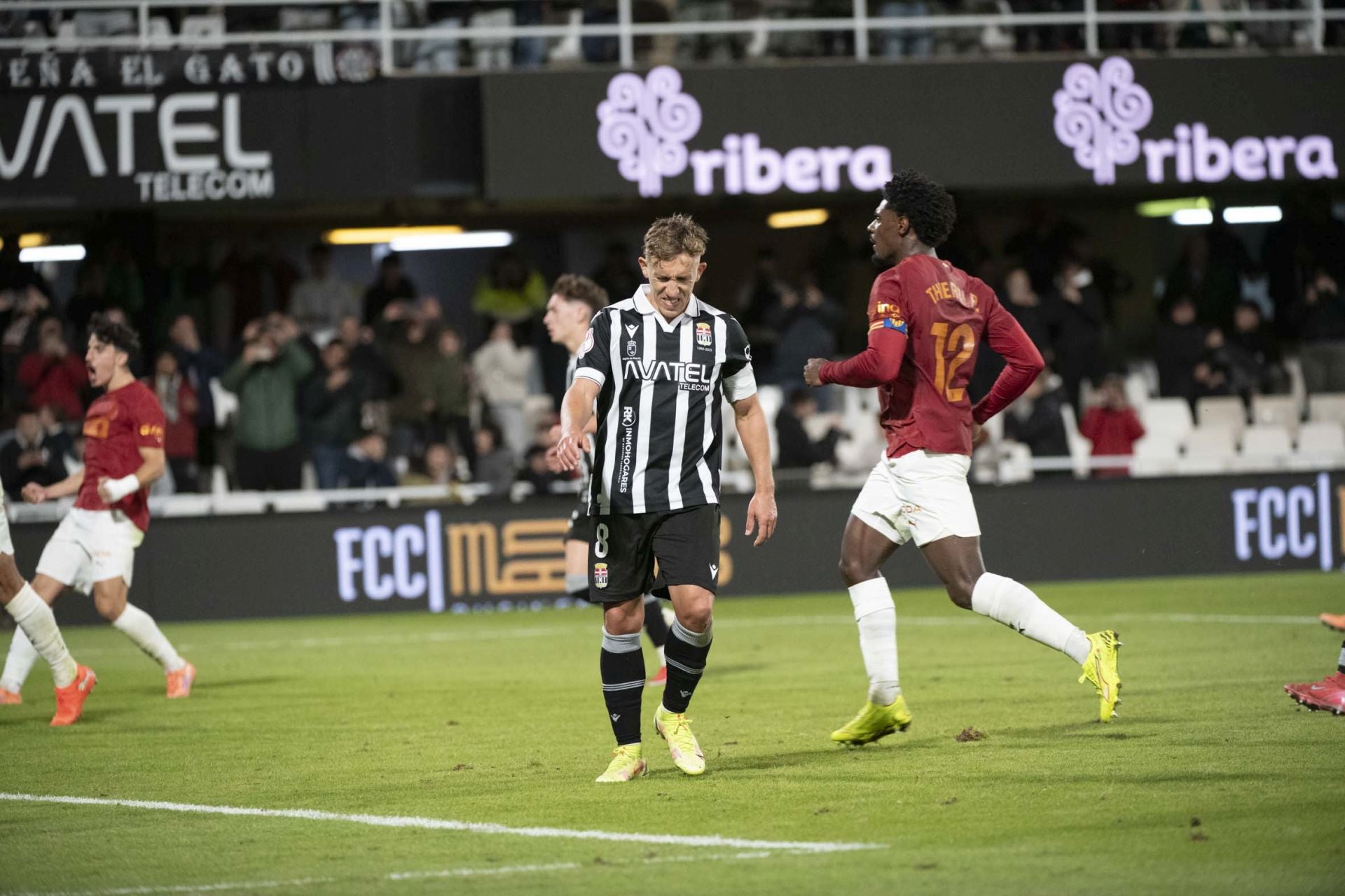 El FC Cartagena, eliminado de la Copa del Rey, en imágenes