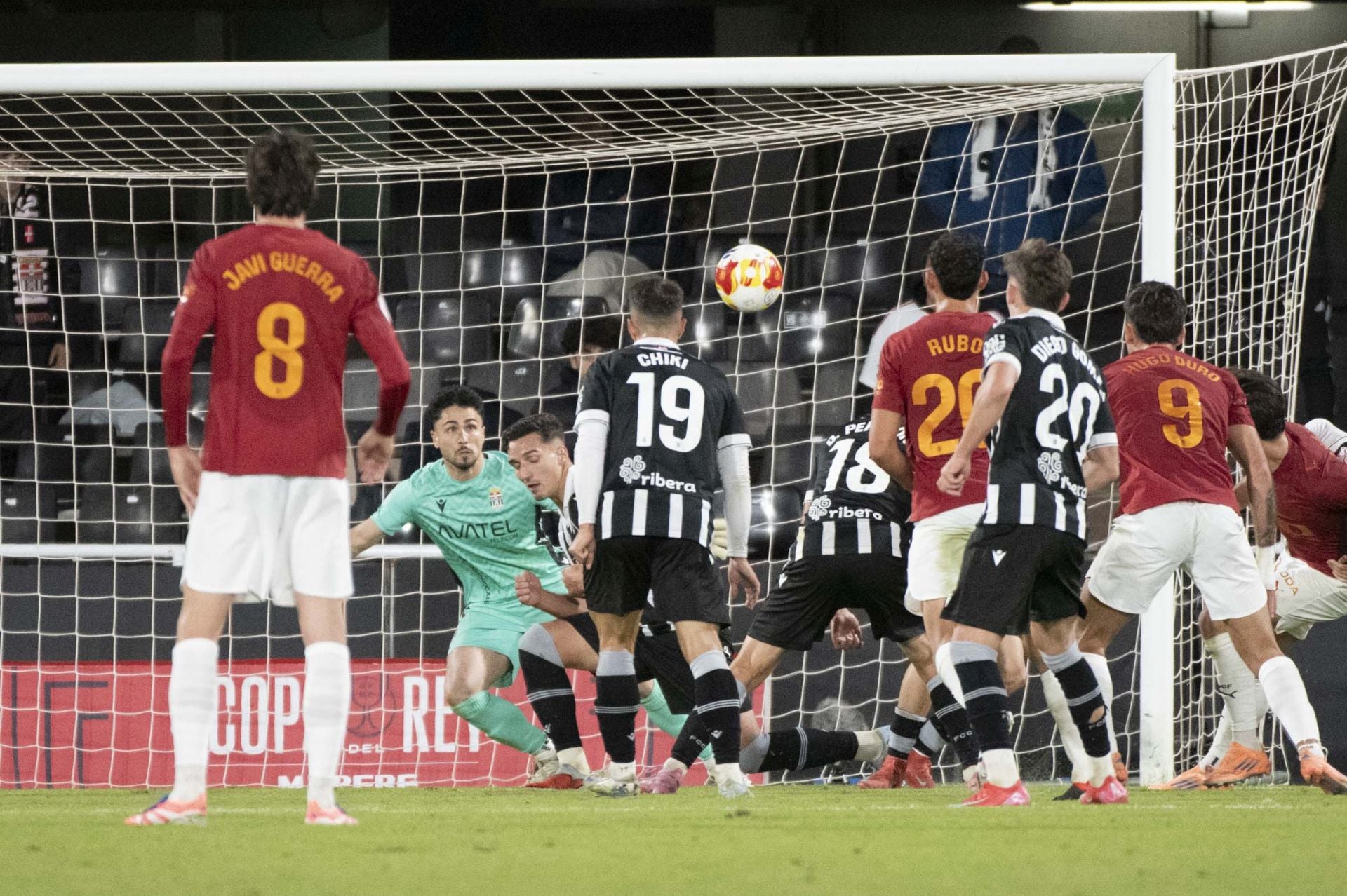 El FC Cartagena, eliminado de la Copa del Rey, en imágenes