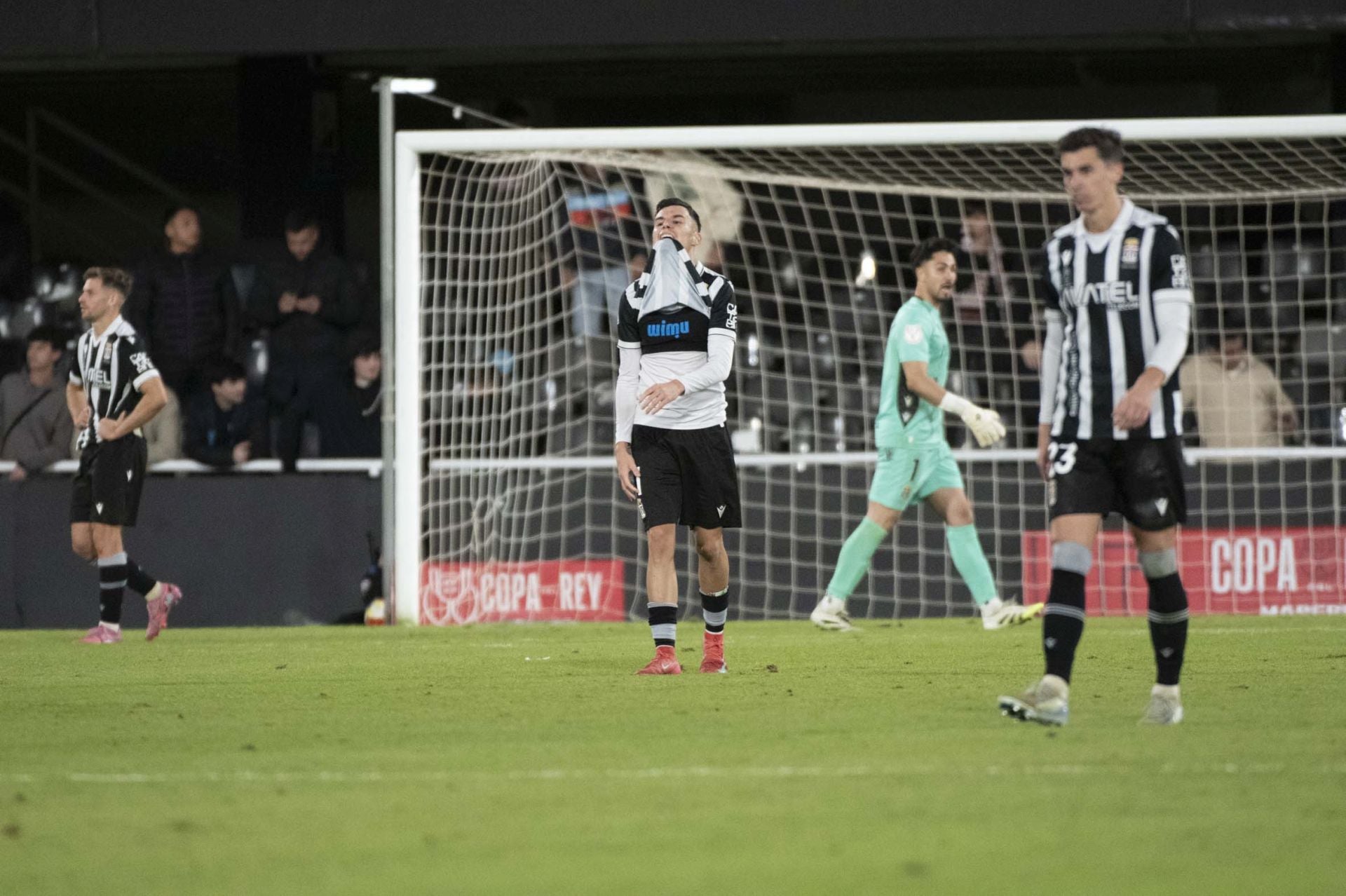 El FC Cartagena, eliminado de la Copa del Rey, en imágenes