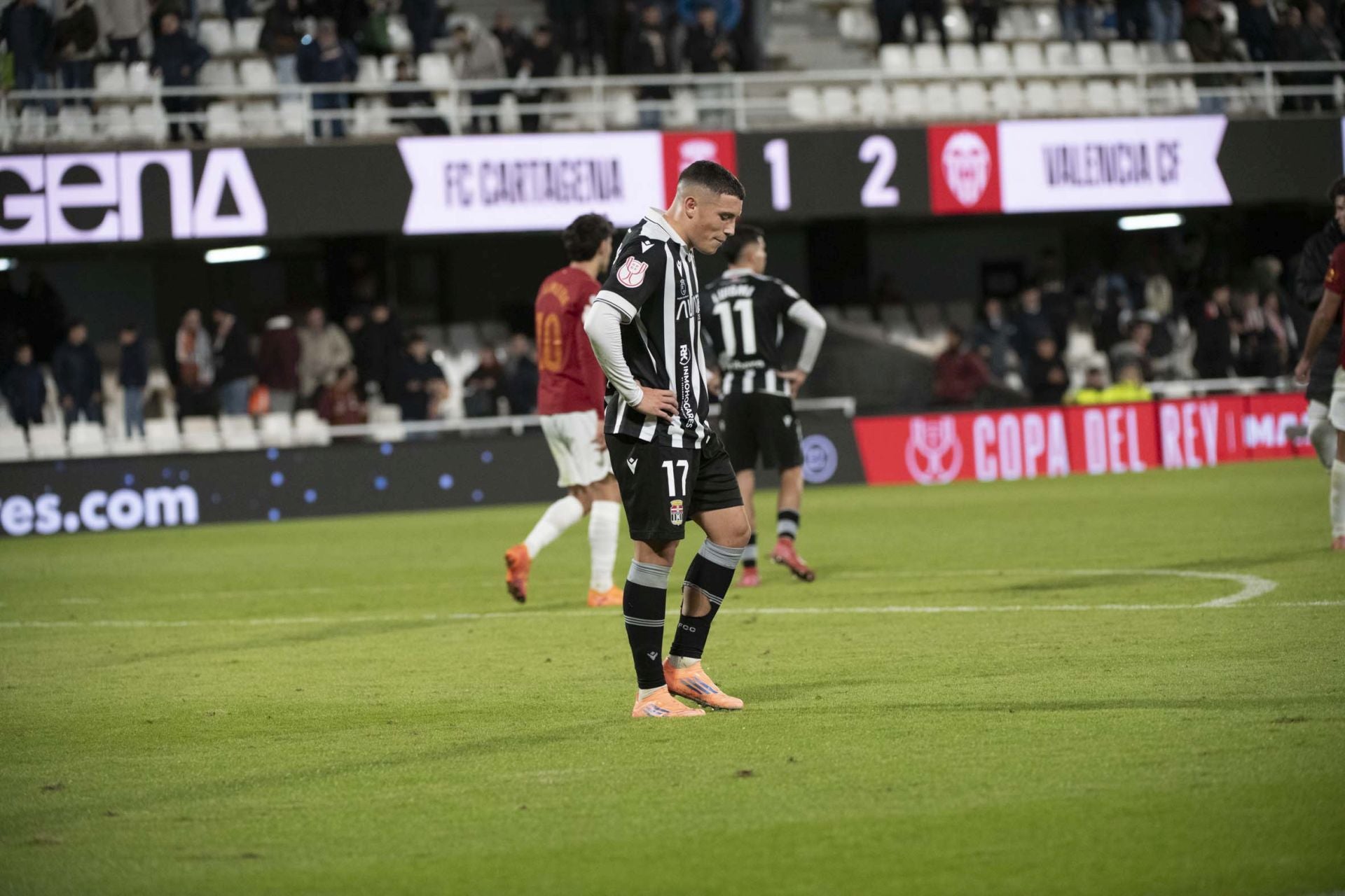 El FC Cartagena, eliminado de la Copa del Rey, en imágenes