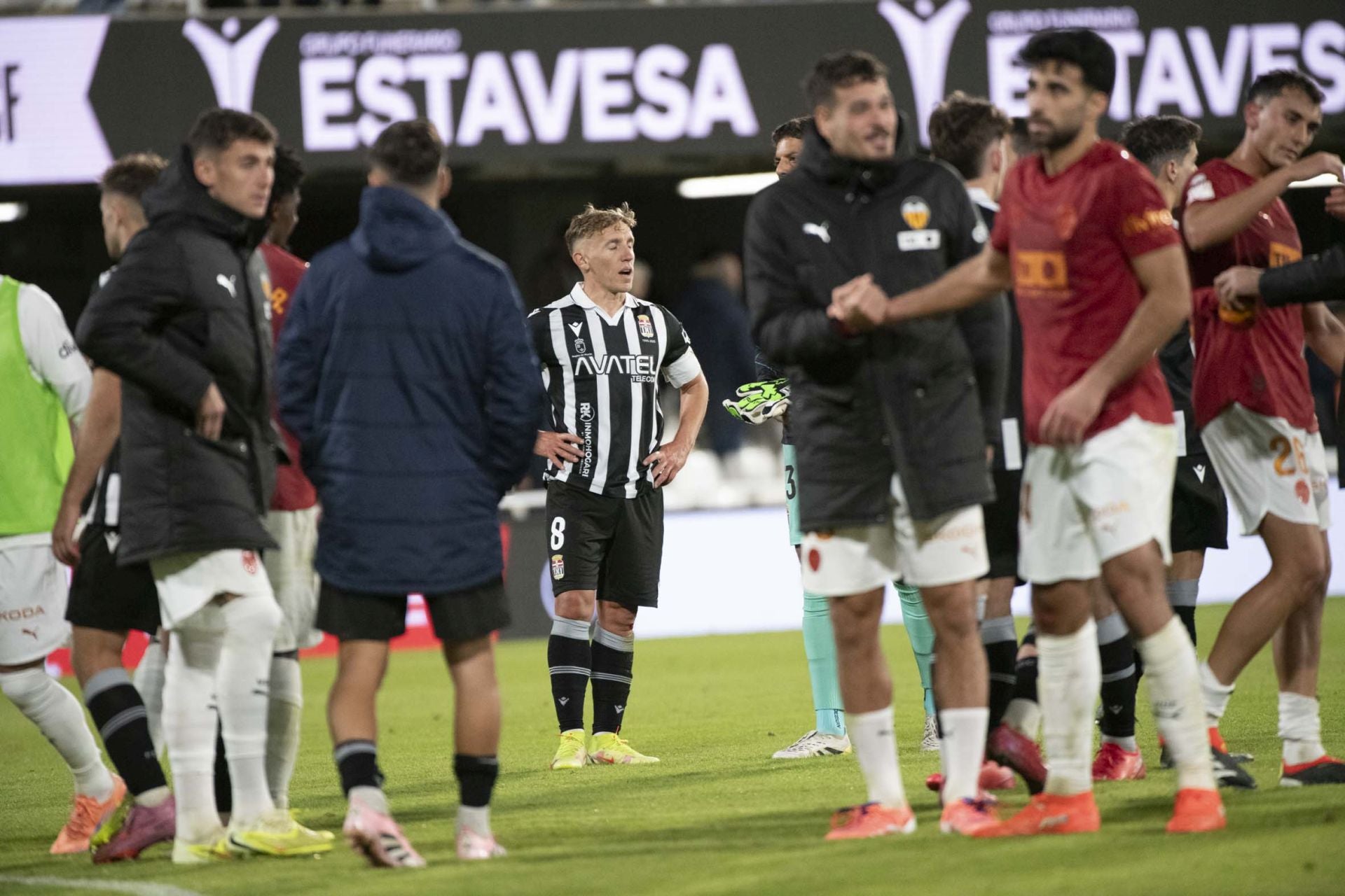 El FC Cartagena, eliminado de la Copa del Rey, en imágenes