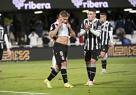 De Blasis lamentando el penalti fallado ante el Valencia