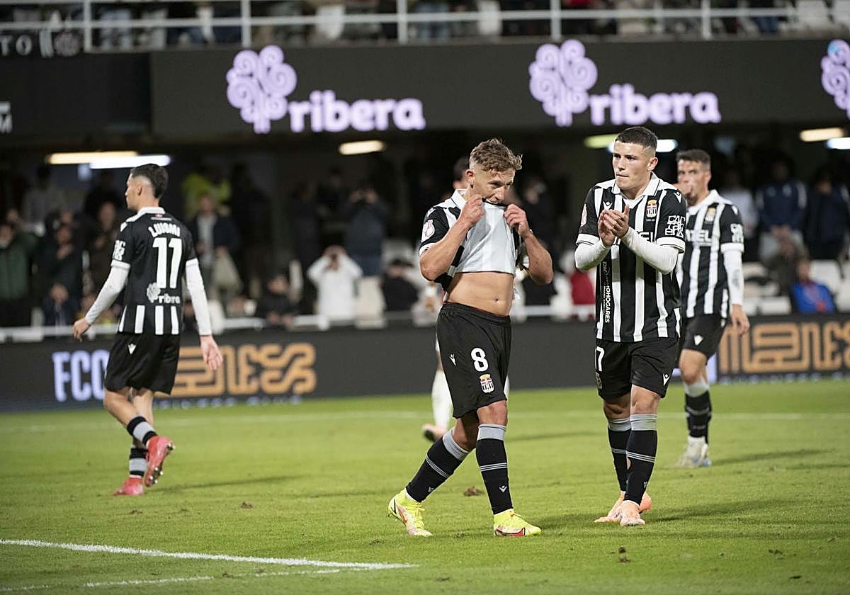 El FC Cartagena, eliminado de la Copa del Rey, en imágenes