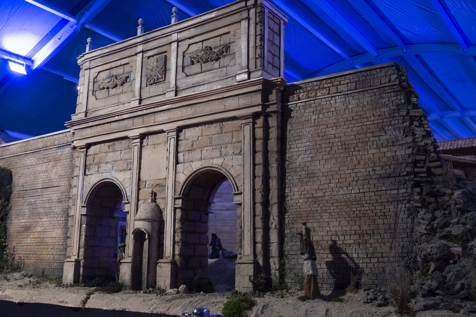 La inauguración del belén de Cartagena, en imágenes