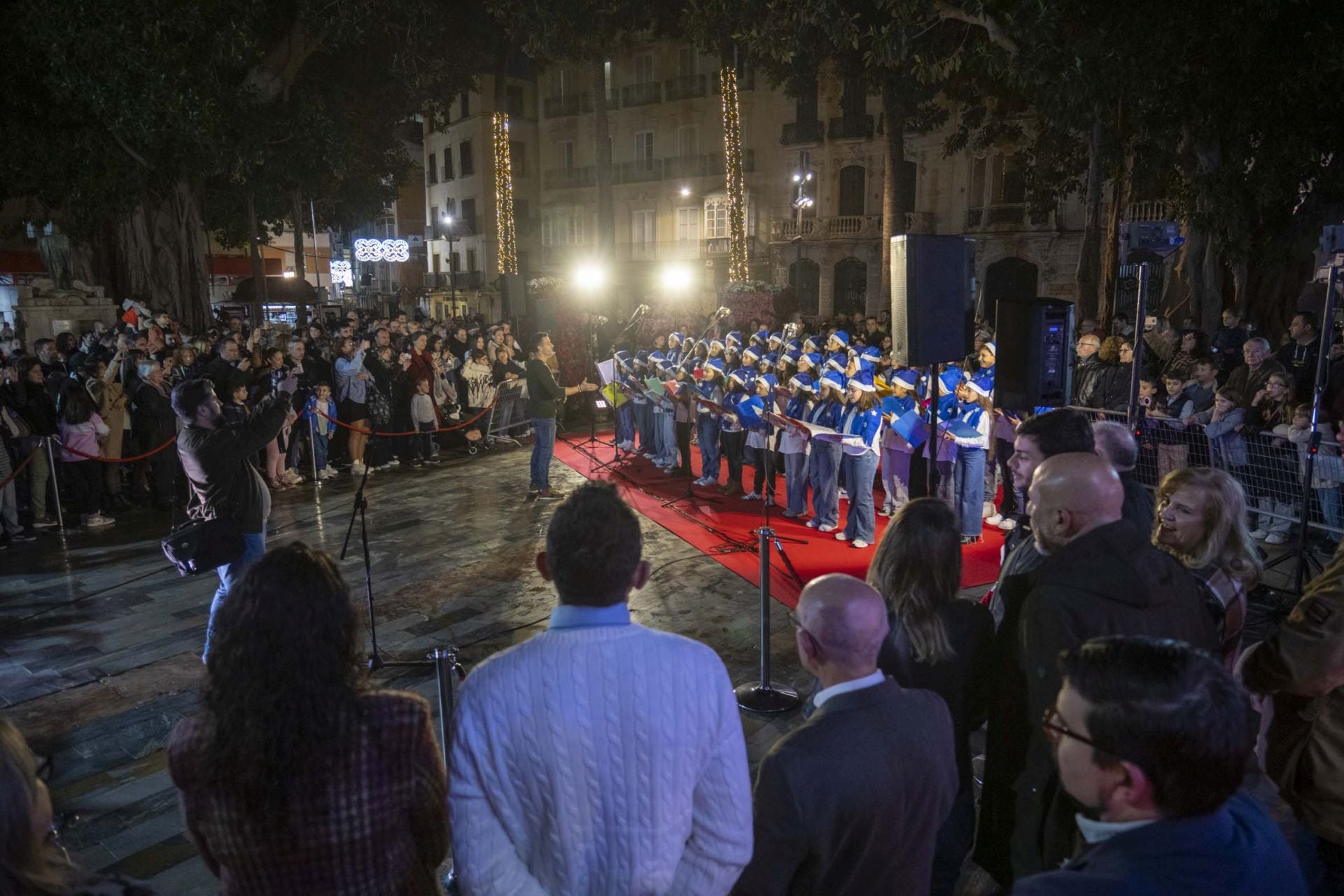 La inauguración del belén de Cartagena, en imágenes