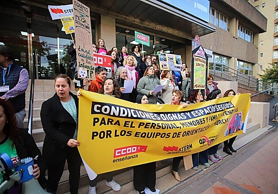 Protesta por sus condiciones en La Paz