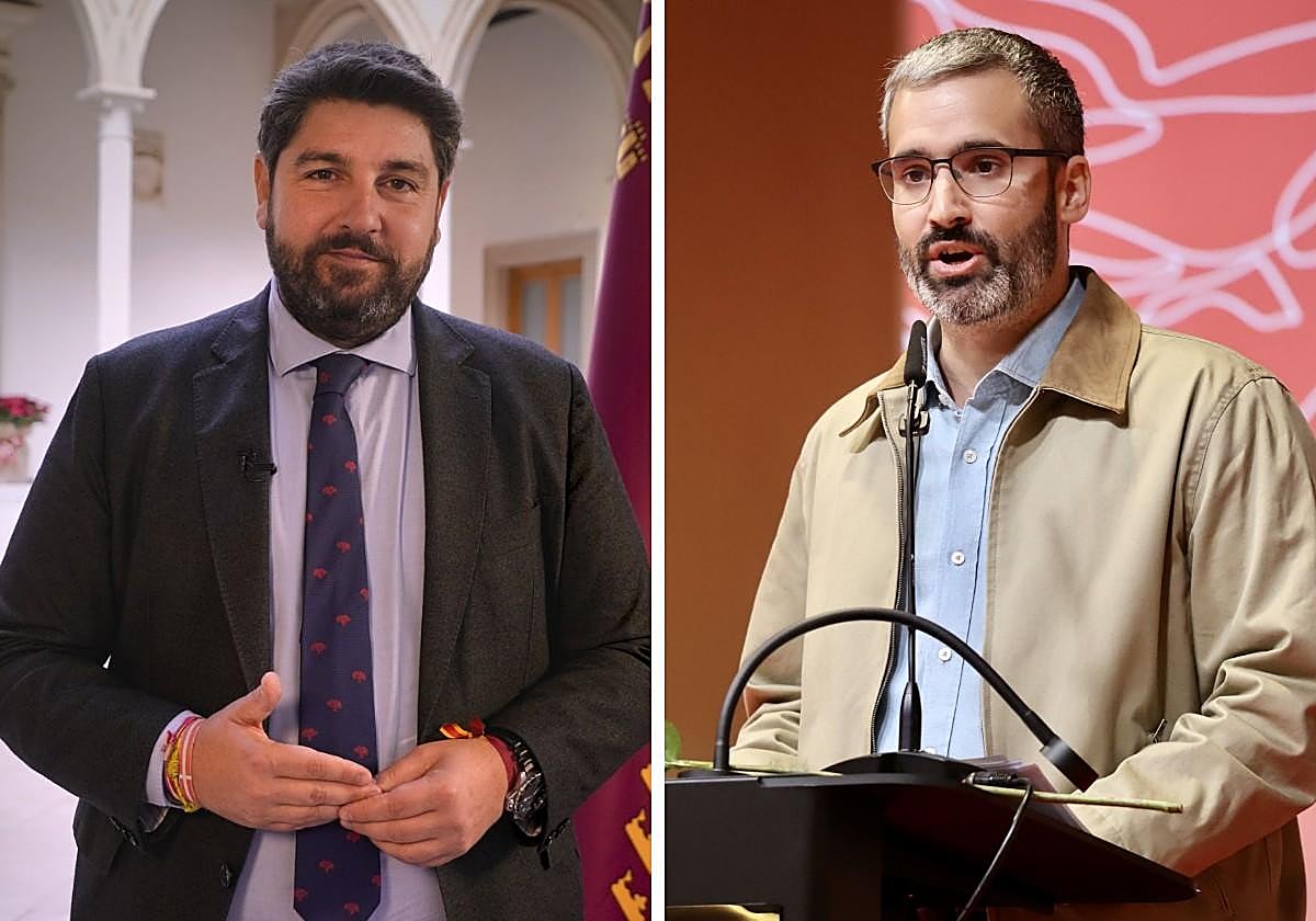 Fernando López Miras y Francisco Lucas.