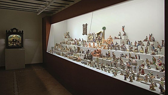 El museo de Ojós que aguarda belenes de medio mundo