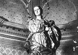 La espectacular Purísima de Francisco Salzillo, que fue quemada durante las revueltas del 12 de mayo de 1931.