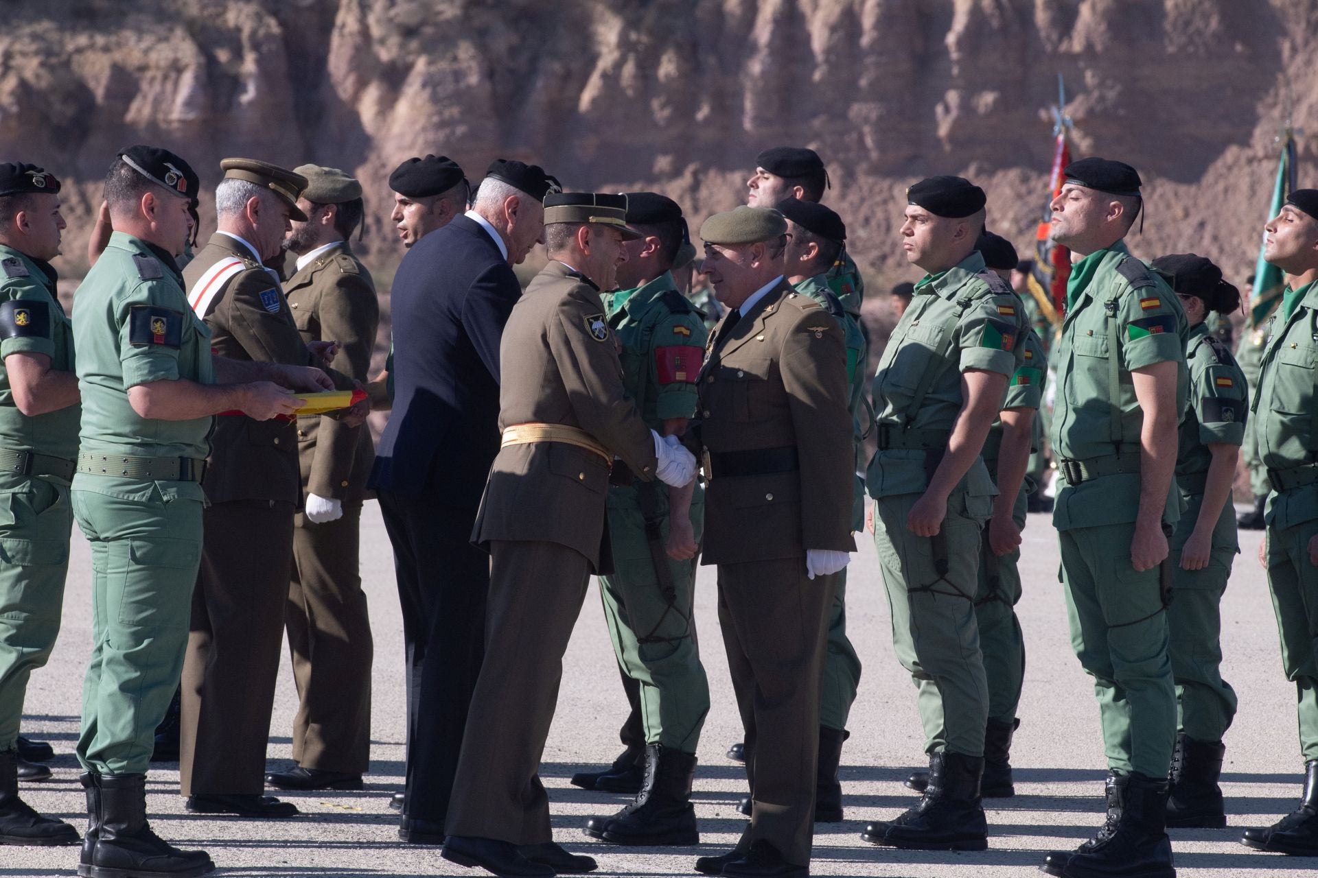 Los paracaidistas de Javalí Nuevo celebran la Inmaculada Concepción