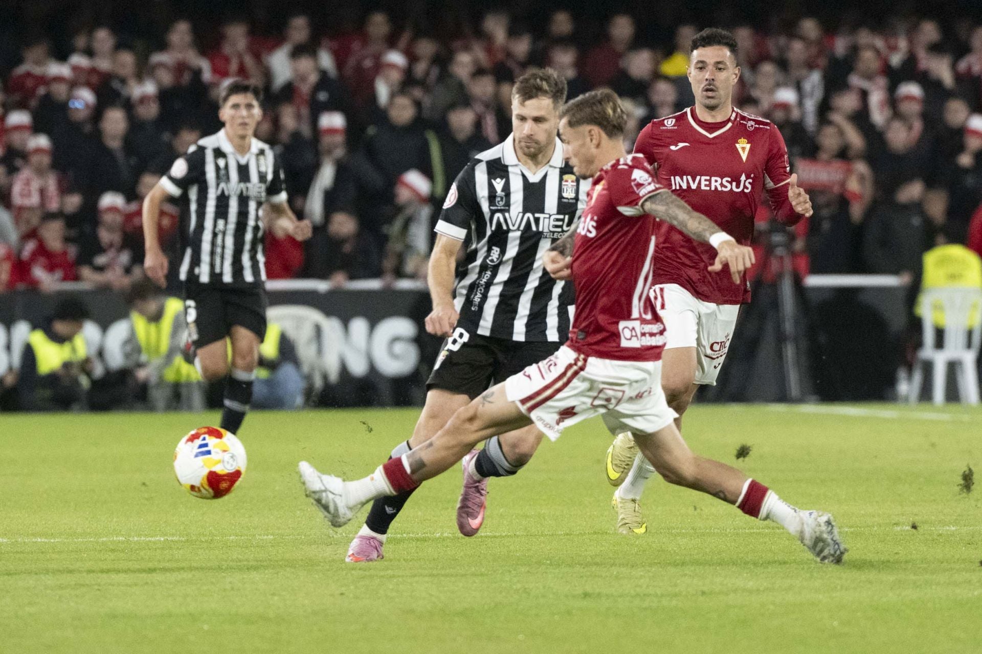 El derbi FC Cartagena - Real Murcia, en imágenes