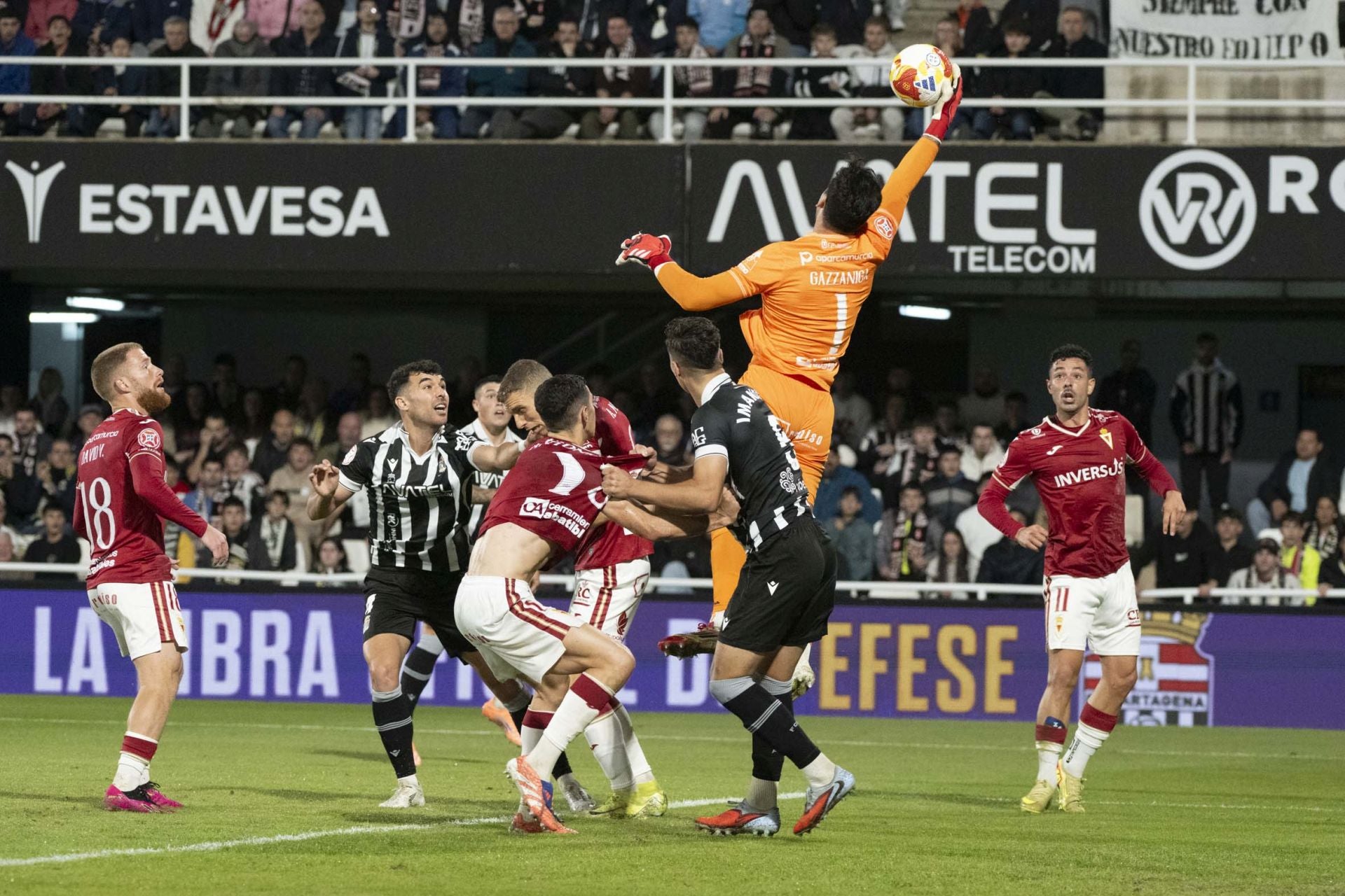 El derbi FC Cartagena - Real Murcia, en imágenes