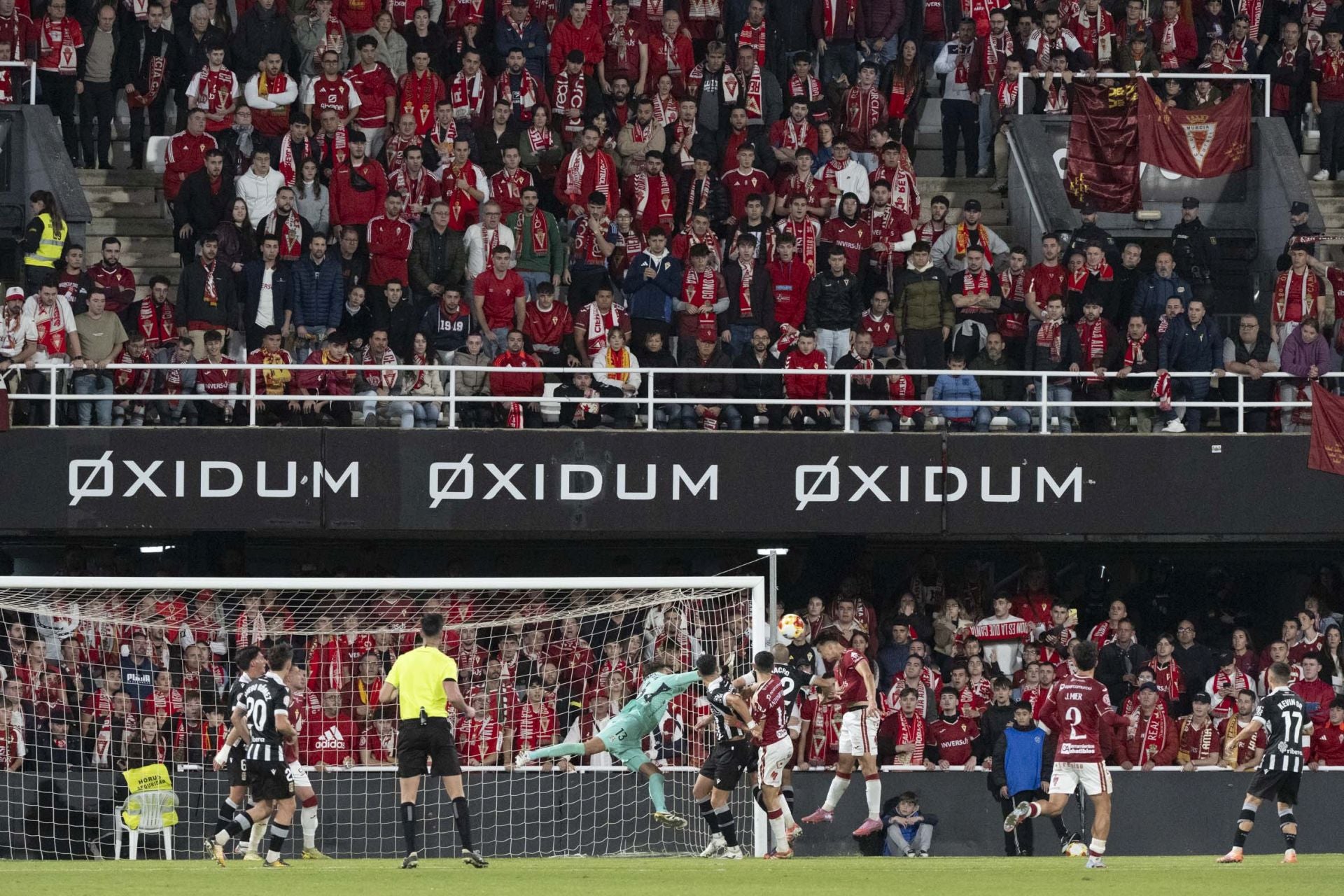 El derbi FC Cartagena - Real Murcia, en imágenes