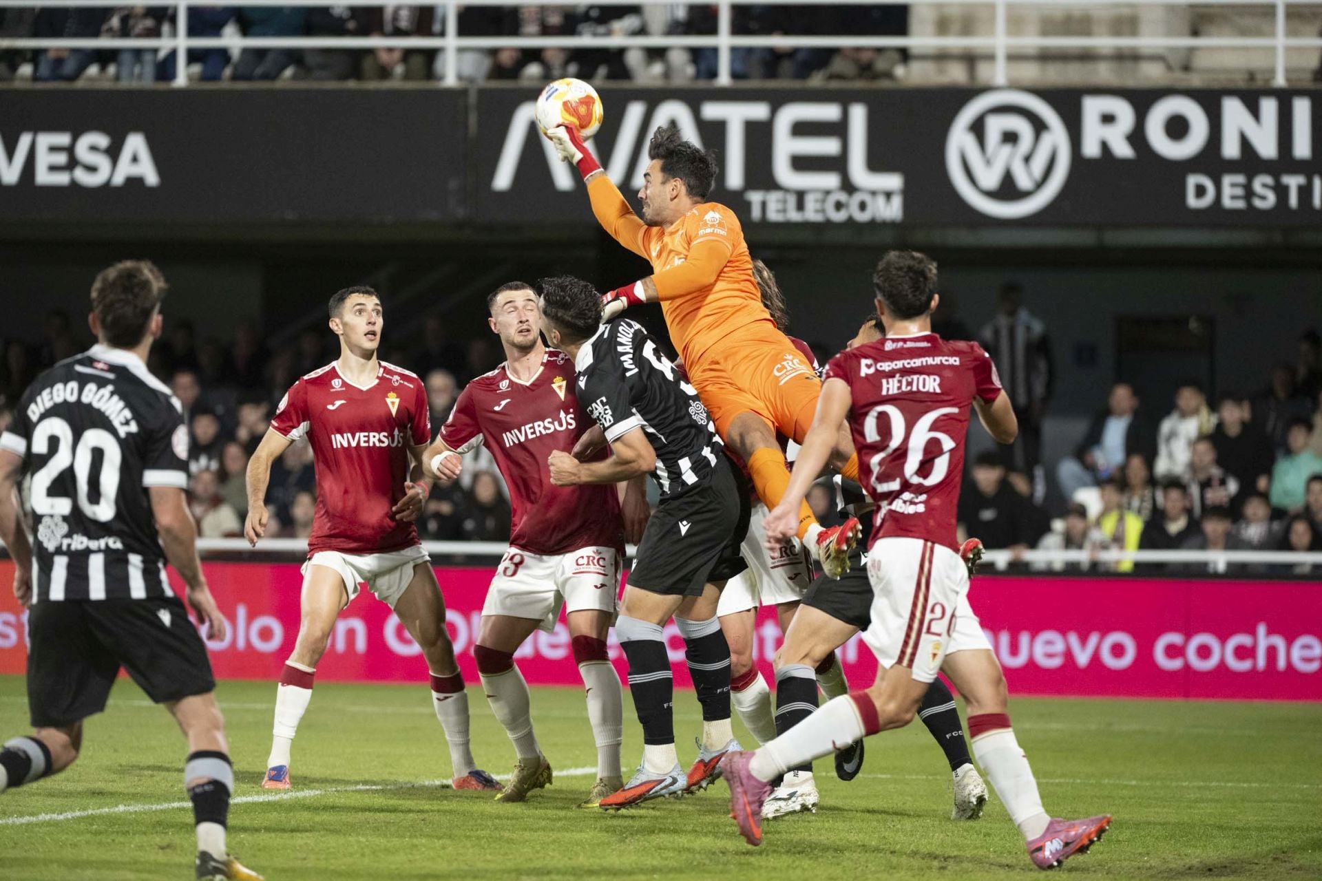 El derbi FC Cartagena - Real Murcia, en imágenes