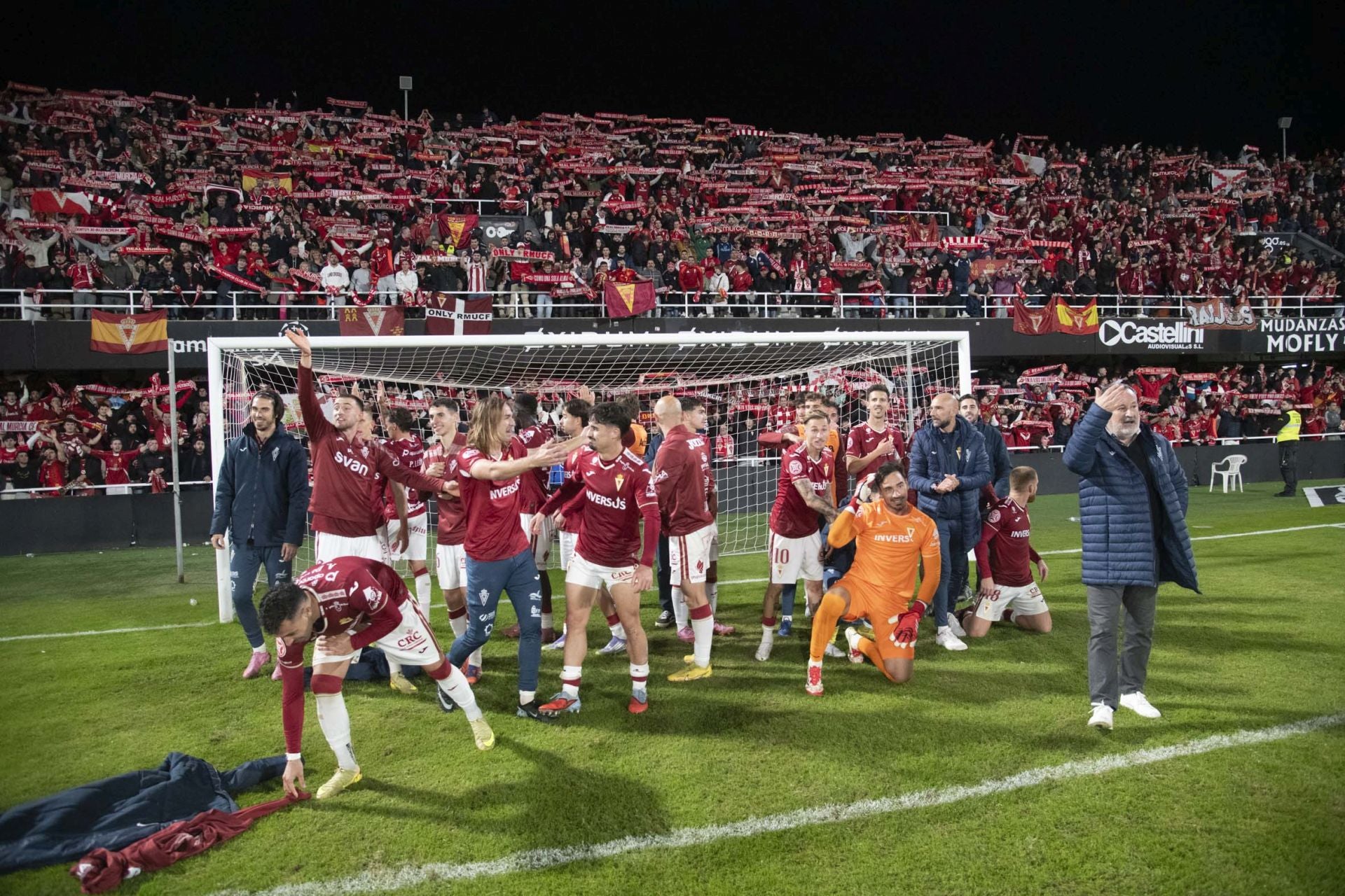 El derbi FC Cartagena - Real Murcia, en imágenes