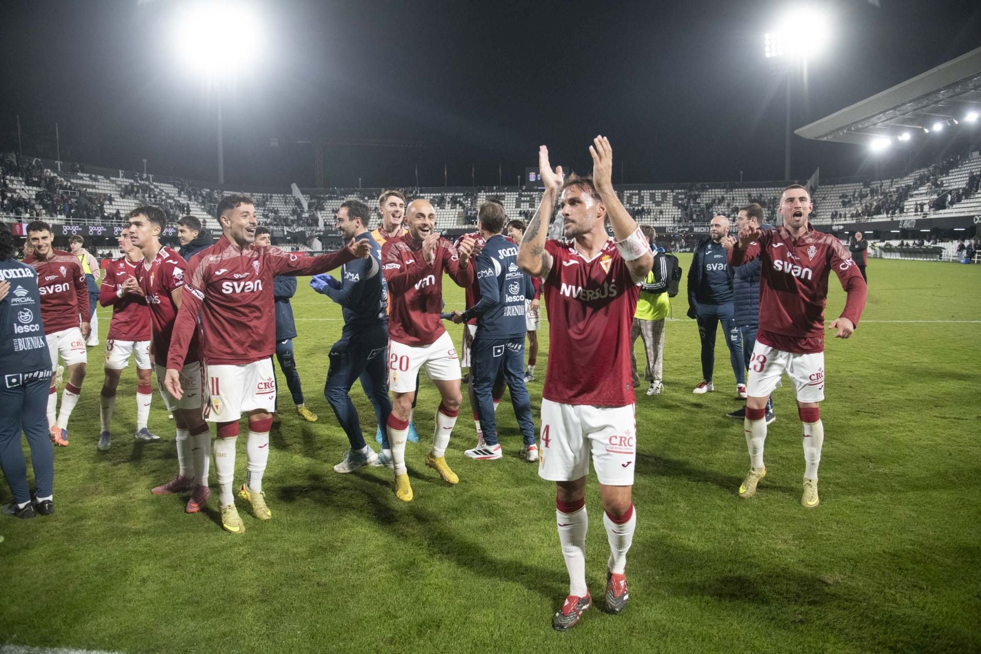 El derbi FC Cartagena - Real Murcia, en imágenes