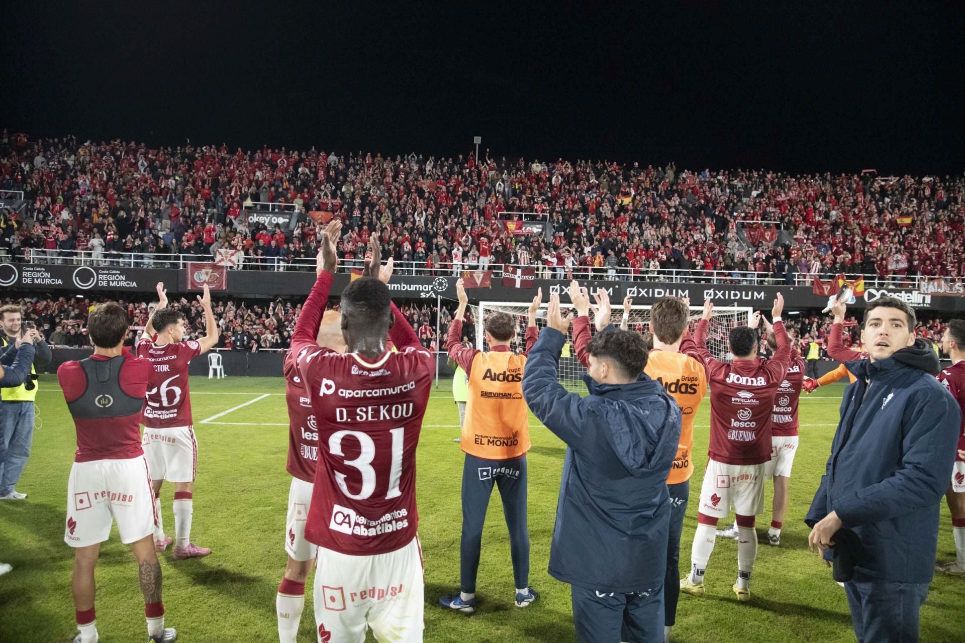 El derbi FC Cartagena - Real Murcia, en imágenes