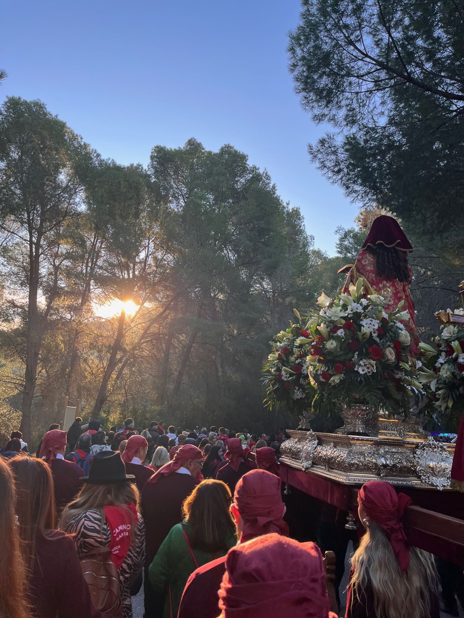 Romería de la Santa de Totana, en imágenes