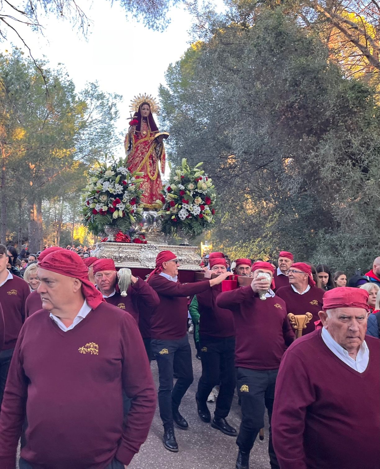 Romería de la Santa de Totana, en imágenes