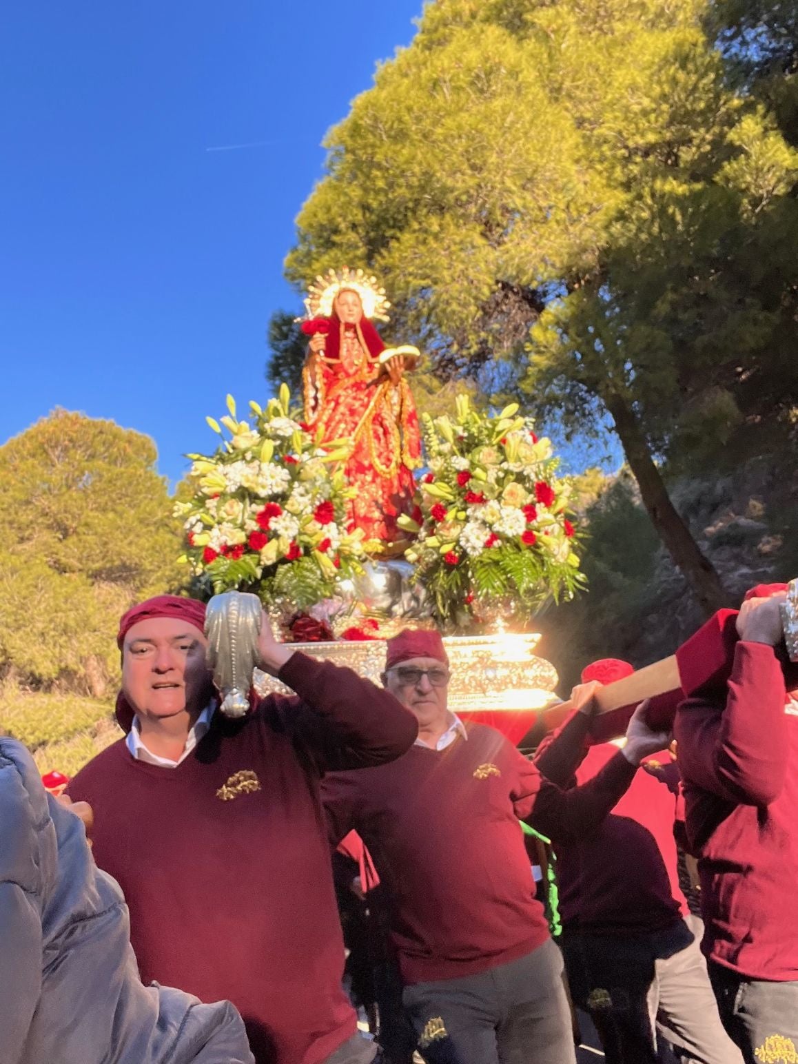 Romería de la Santa de Totana, en imágenes