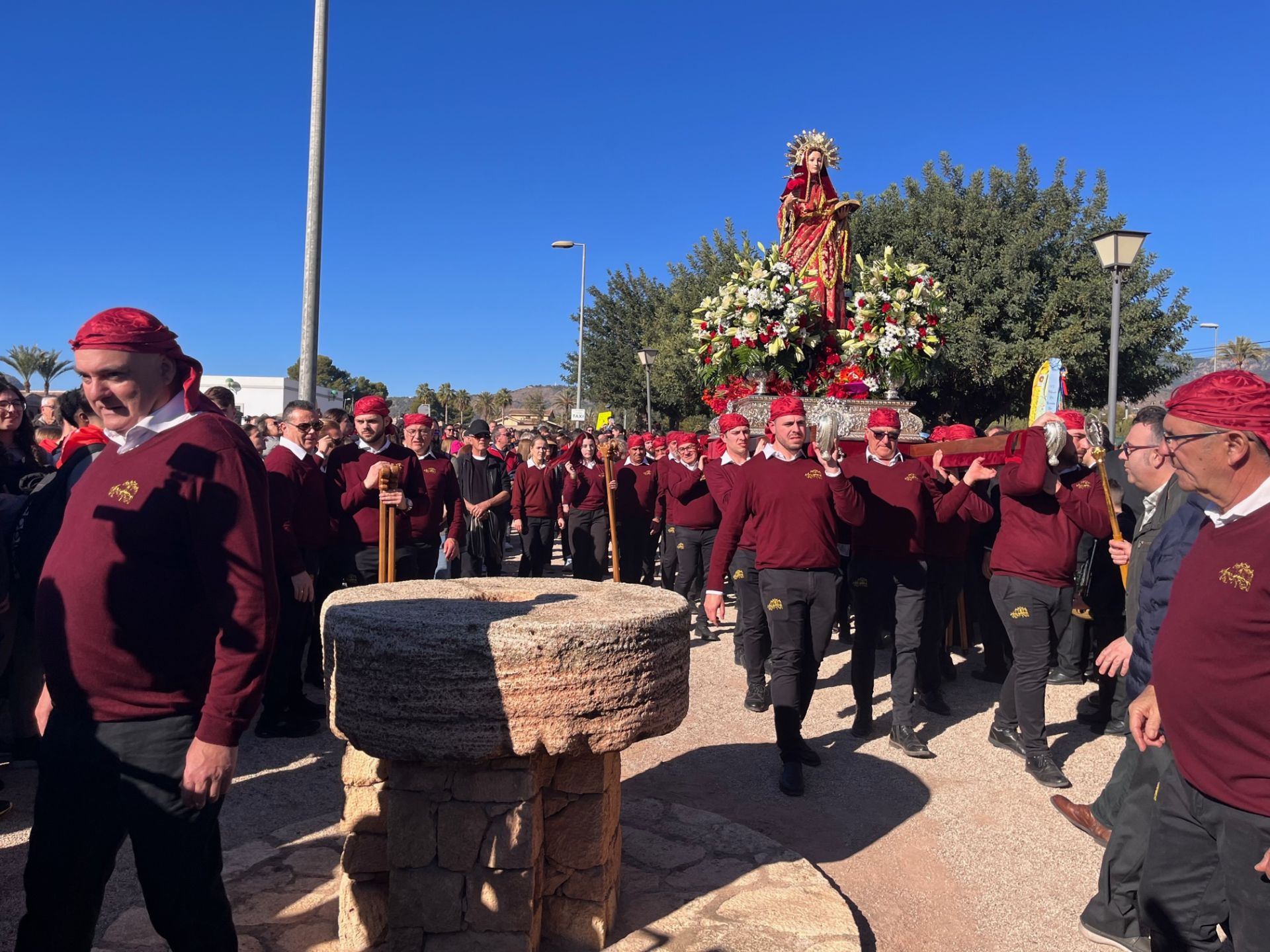 Romería de la Santa de Totana, en imágenes