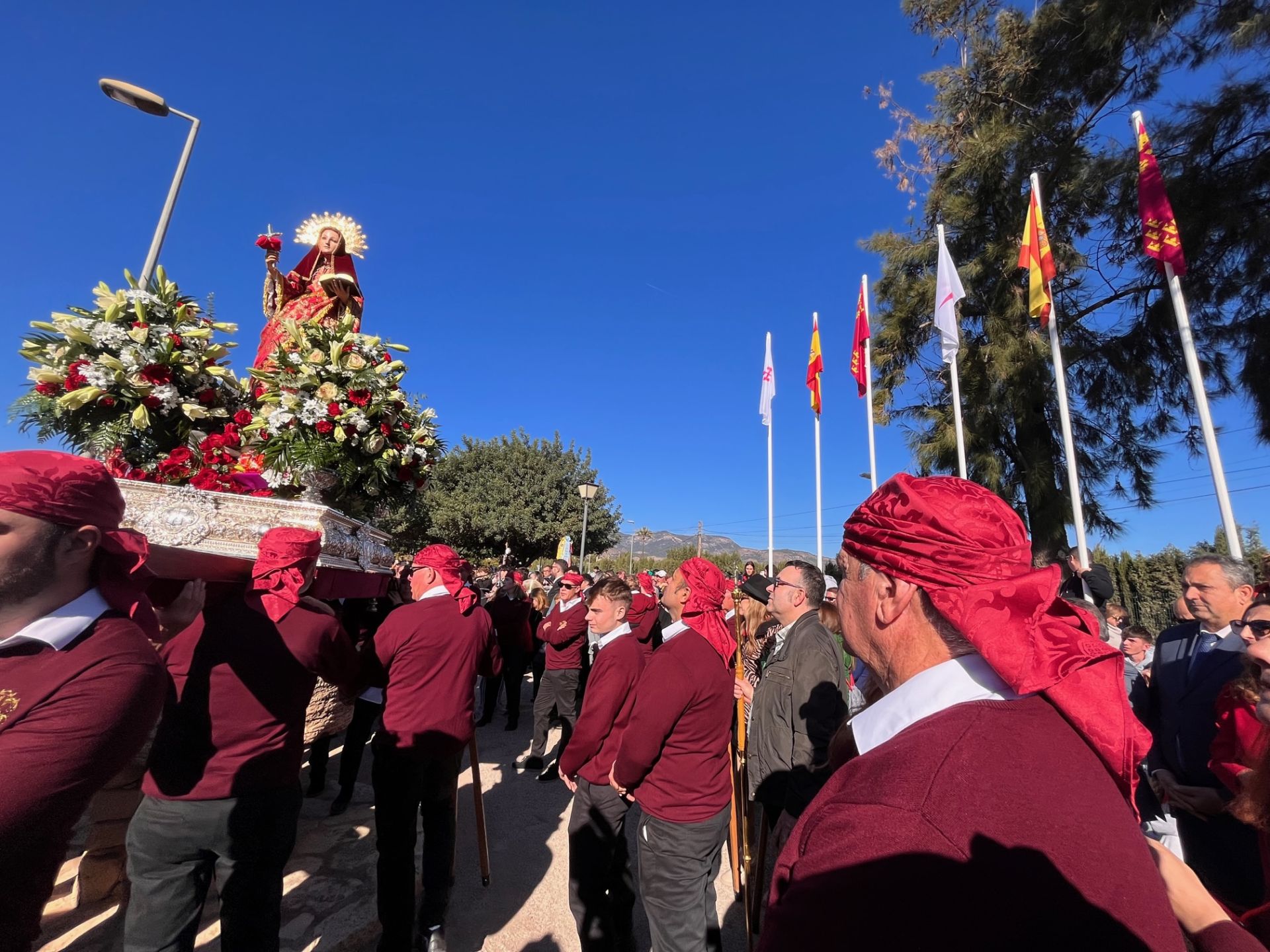Romería de la Santa de Totana, en imágenes