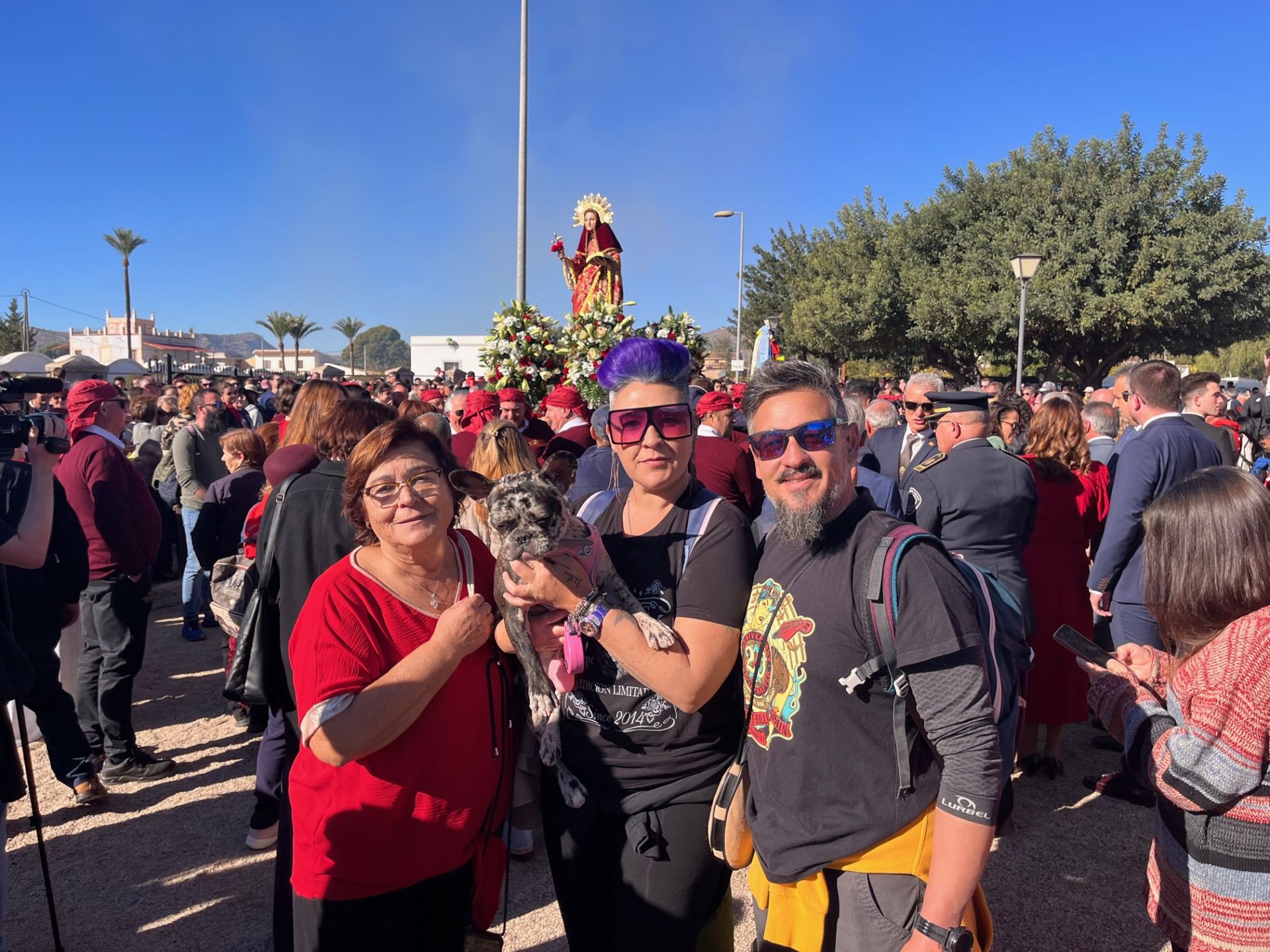 Romería de la Santa de Totana, en imágenes