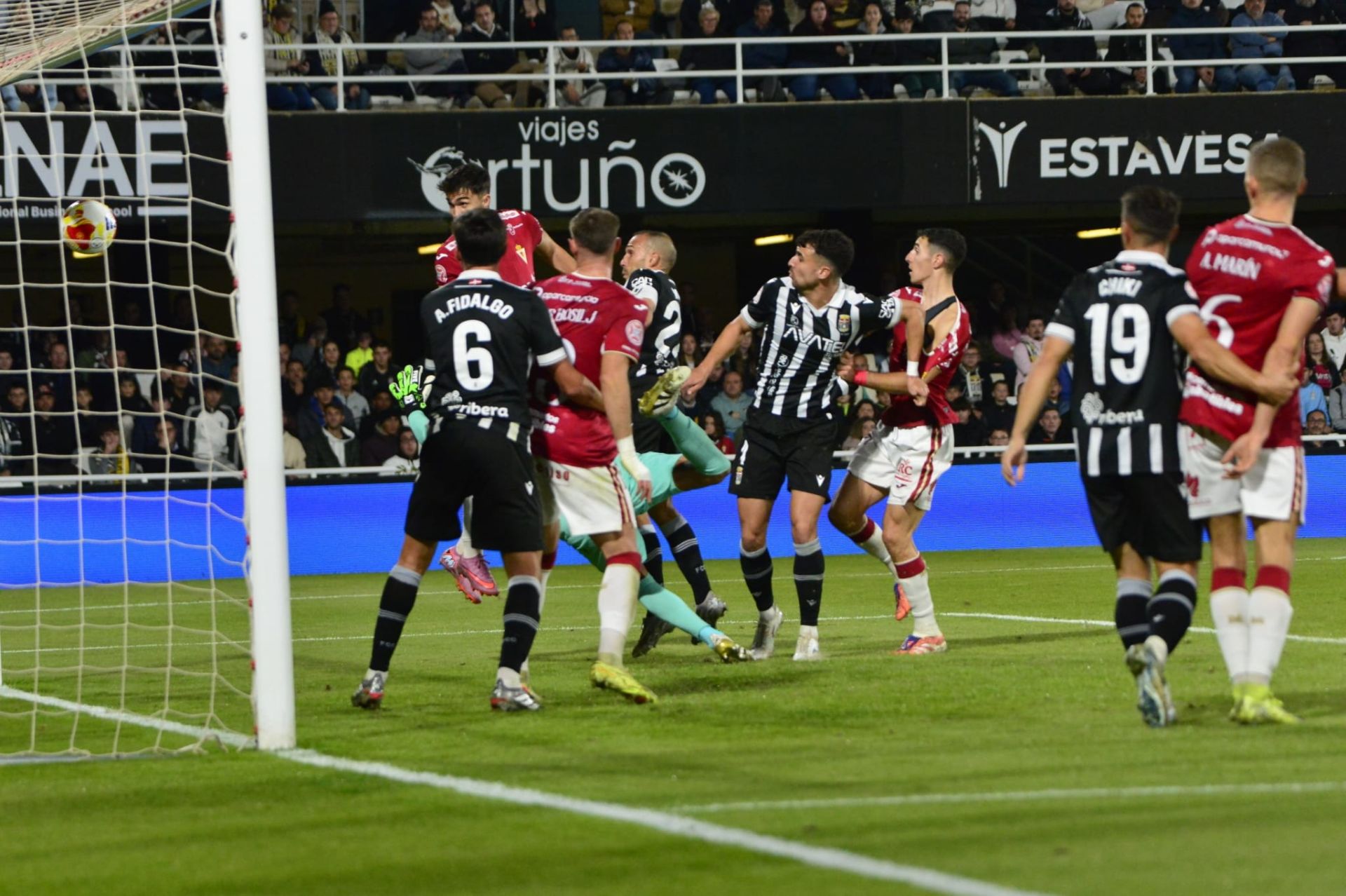 El derbi FC Cartagena - Real Murcia, en imágenes