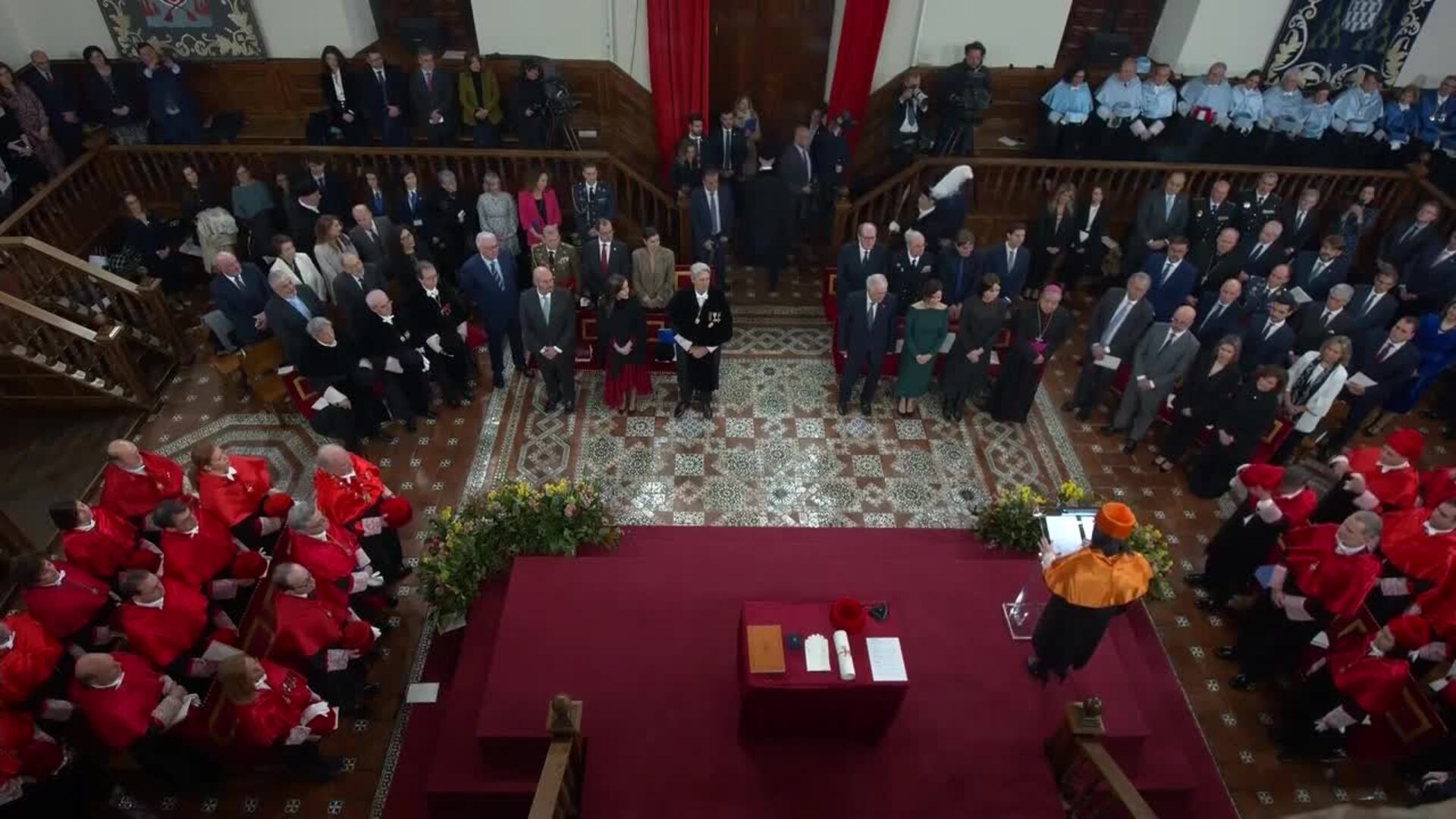 Felipe VI es investido doctor honoris causa por la Universidad de Alcalá