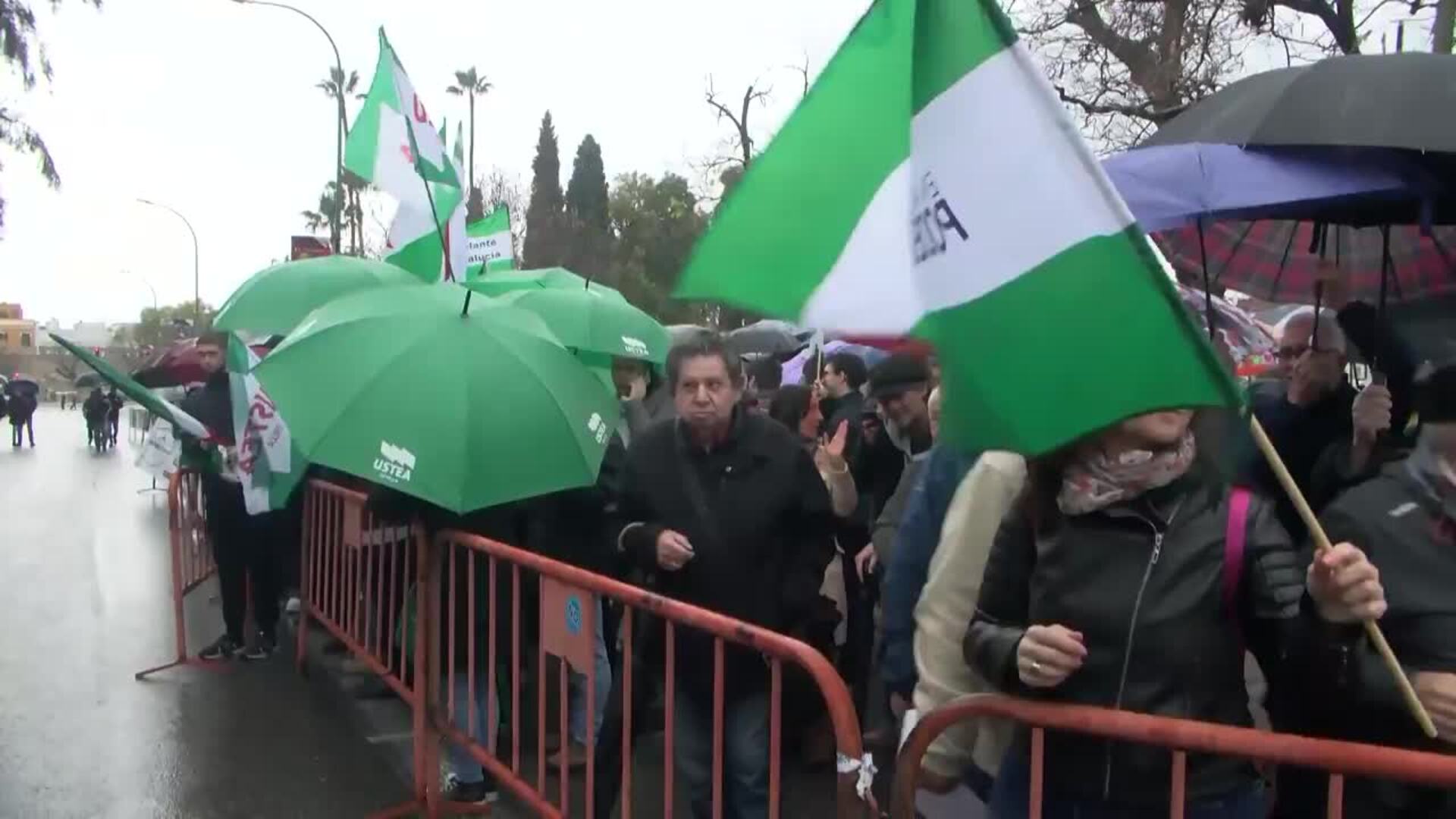 Partidos y colectivos de izquierda celebran el 28F reivindicando la soberanía de Andalucía