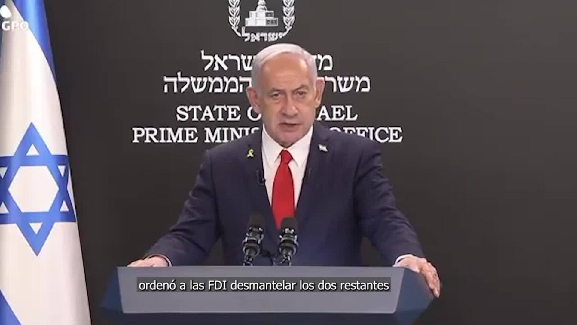 Netanyahu extiende su ofensiva contra Gaza a los campos de desplazados de la costa central