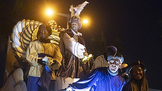 La cabalgata de Reyes Magos de Cartagena, en imágenes