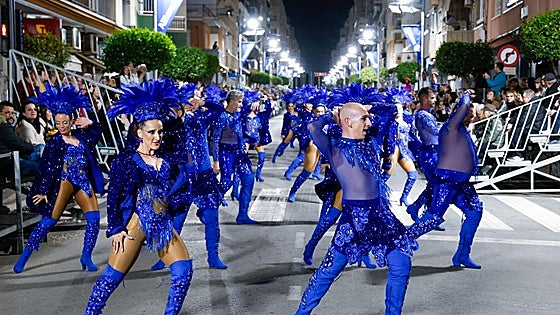 Las imágenes del último desfile de Carnaval en Águilas